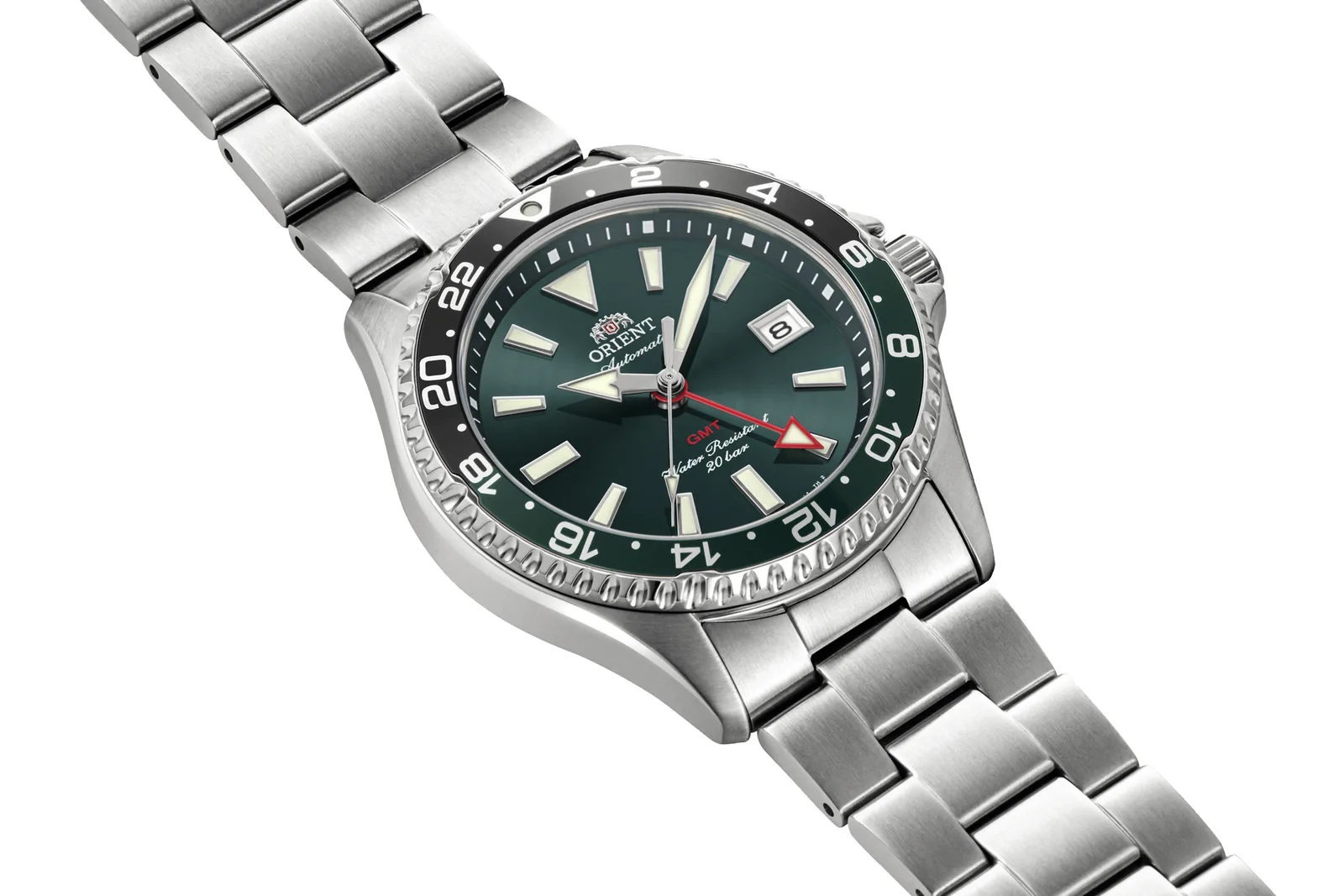 Orient Diver Automatik 42,8 mm Grün Herrenuhr RA-BC0002E30B