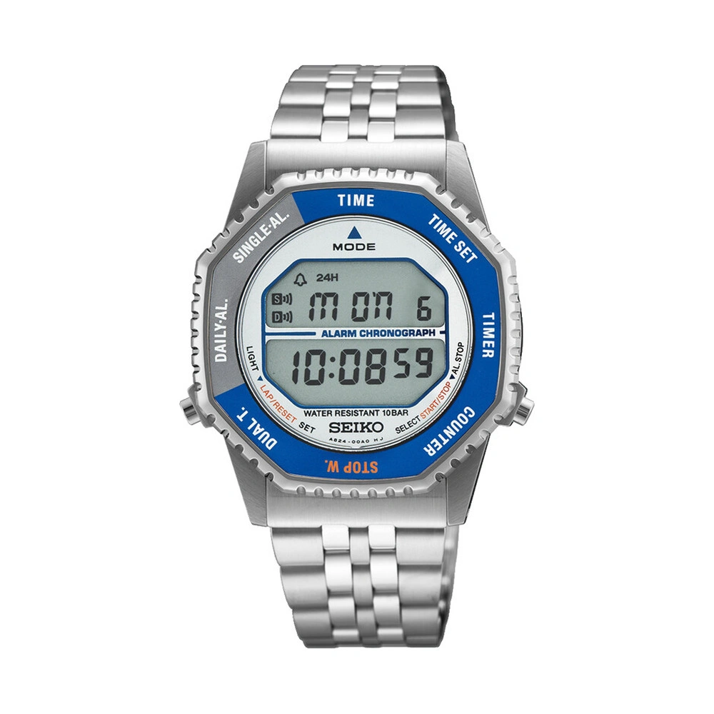 Seiko Klassik Digital Chronograph, Herrenuhr SMGG21P1