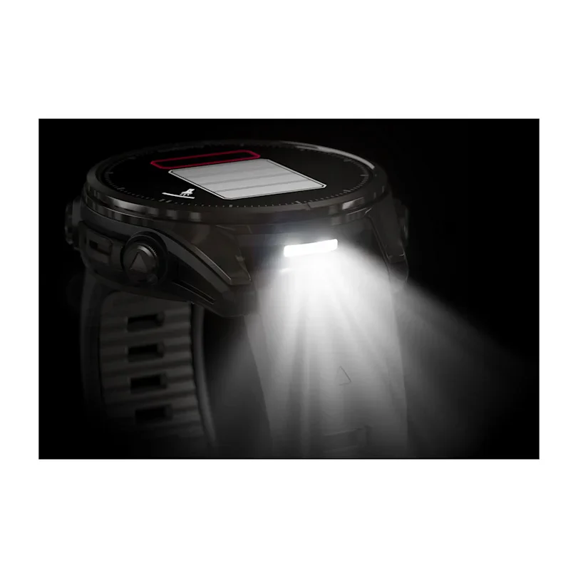 Garmin fēnix® 8 43 mm AMOLED Sapphire Schwarz/Carbongrau Titan 010-02903-21