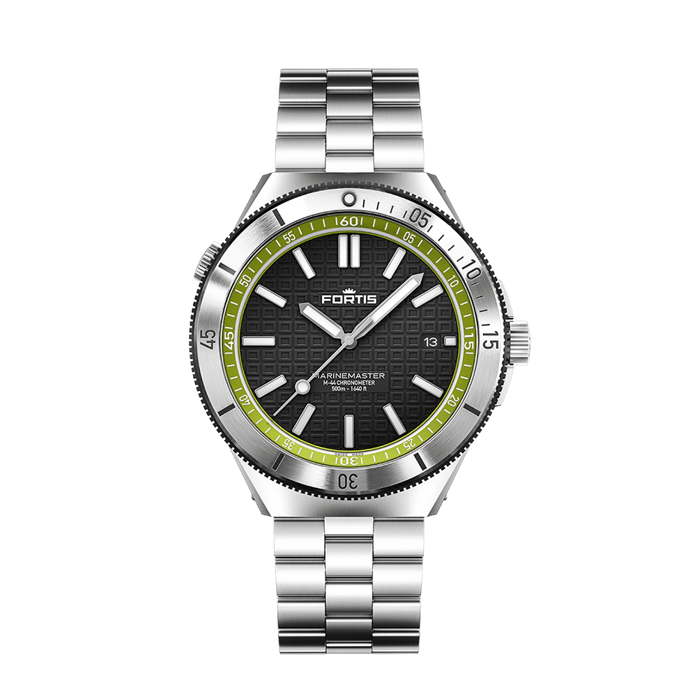 Fortis Marinemaster M-44 Woodpecker Green Herrenuhr F8120020