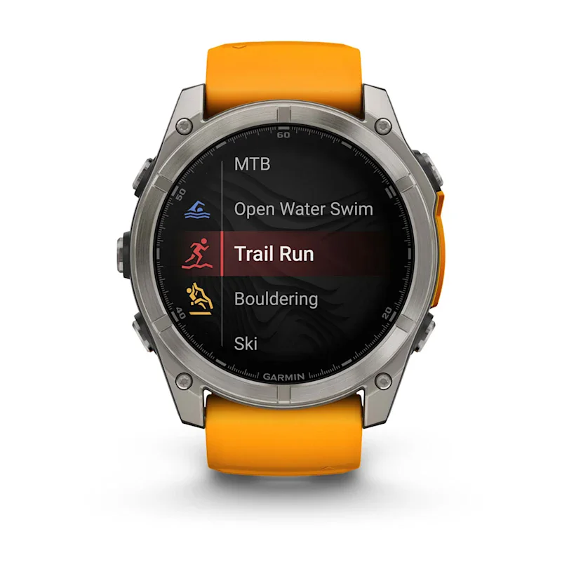 Garmin fēnix® 8 - 51 mm AMOLED Sapphire Graphit/Titanium Titan 010-02905-11