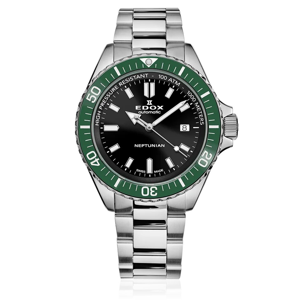 Edox Neptunian Herrenuhr 80120 3VM NIN