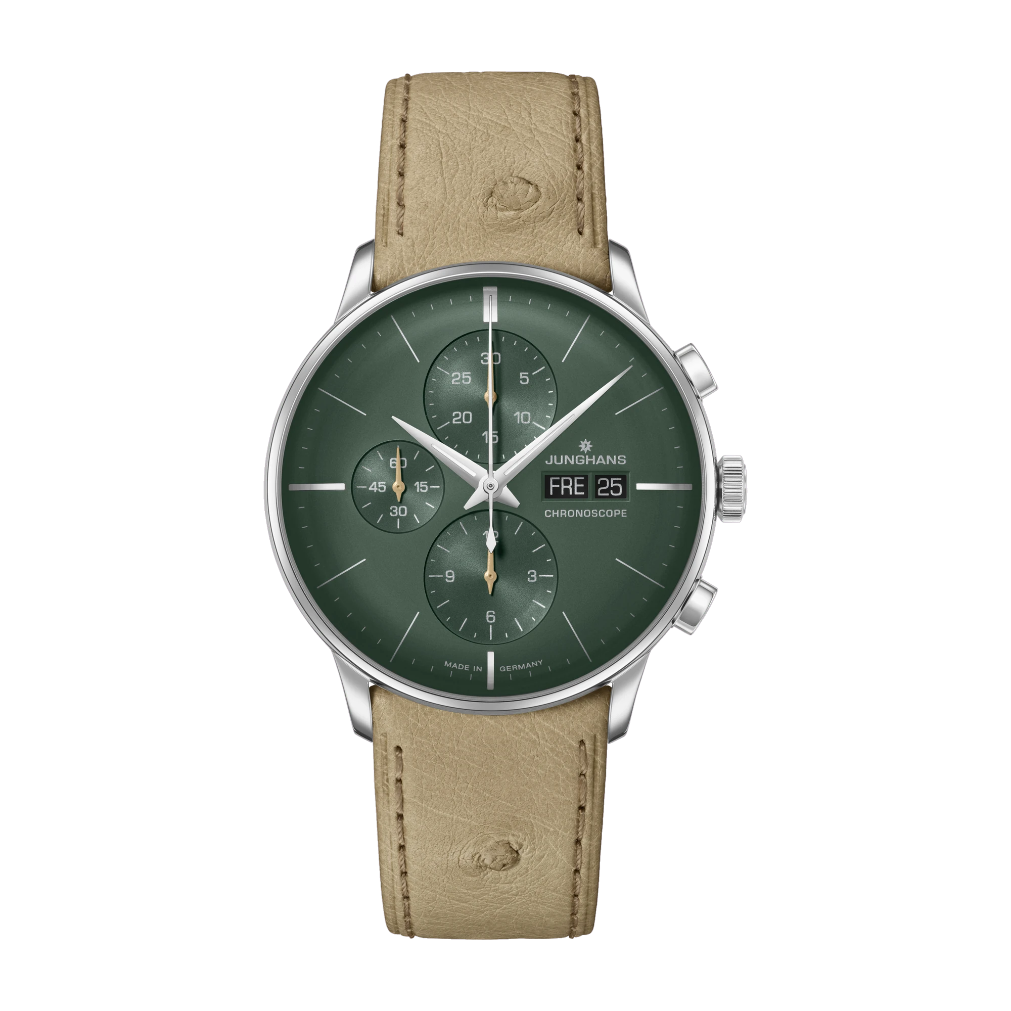 JUNGHANS Herrenuhr 027/4222.02 Meister Chronoscope