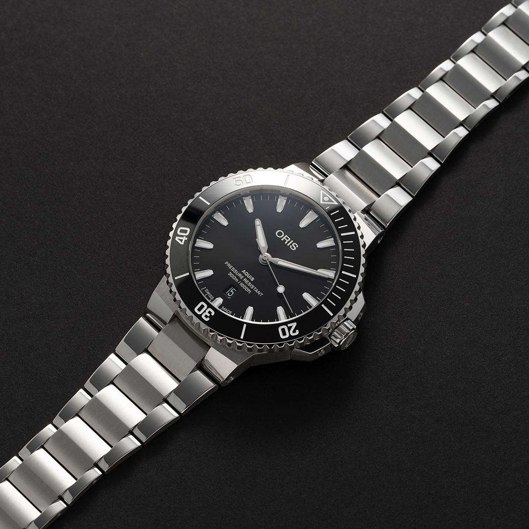 Oris Aquis Date Automatik Herrenuhr , 01 733 7789 4154-07 8 23 04PEB