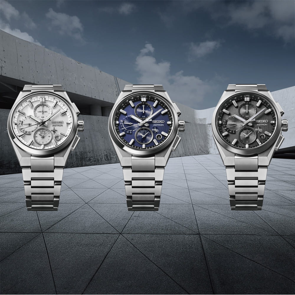 Seiko Seiko Astron GPS Solar Dual Time Chronograph Herrenuhr SSH159J1