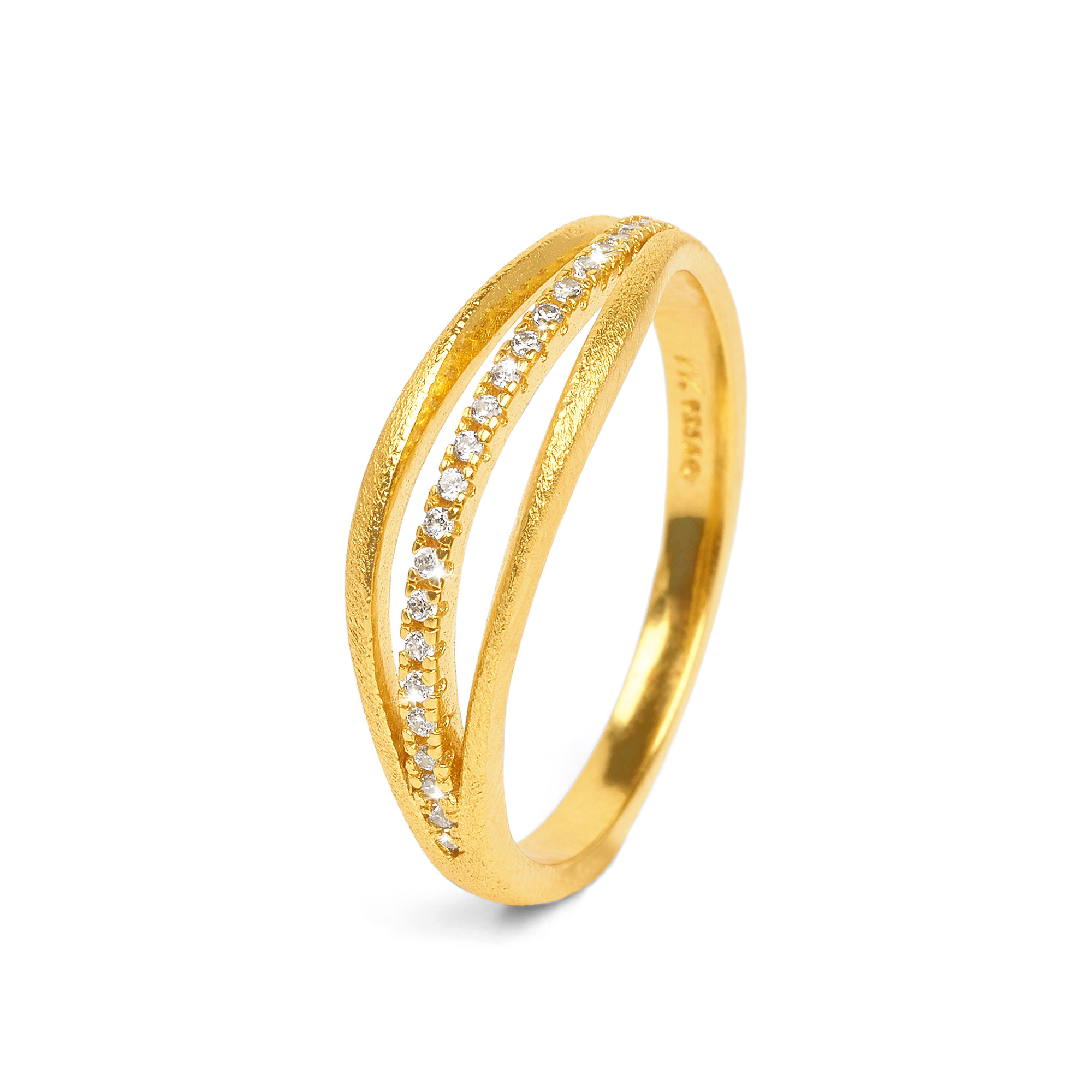 Bernd Wolf Sentro Ring Zirkonia 925er Sterlingsilber 52032156-056