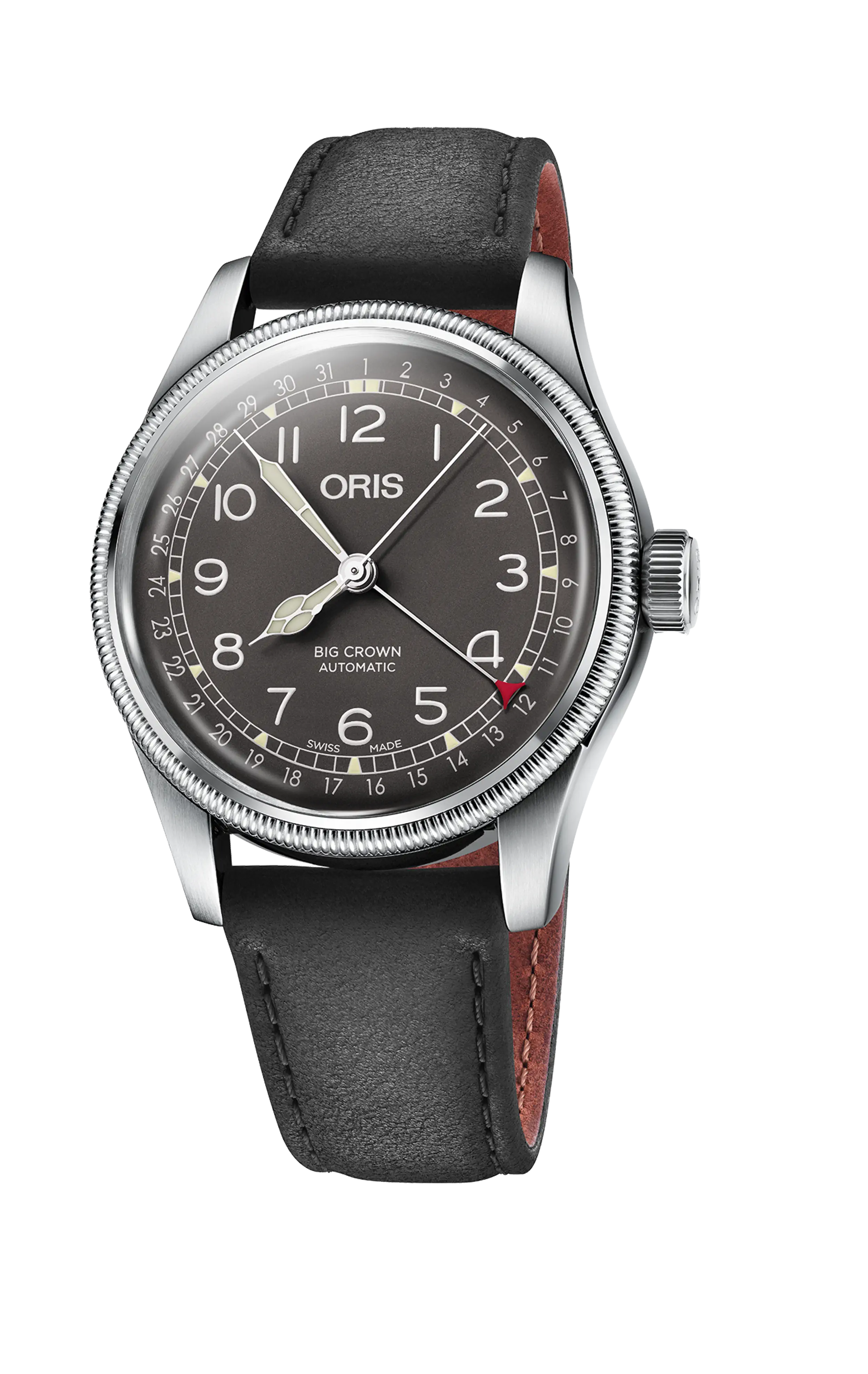 Oris Big Crown Pointer Date 40mm Automatik Schwarz Herrenuhr 01 754 7741 4064-07 5 20 65