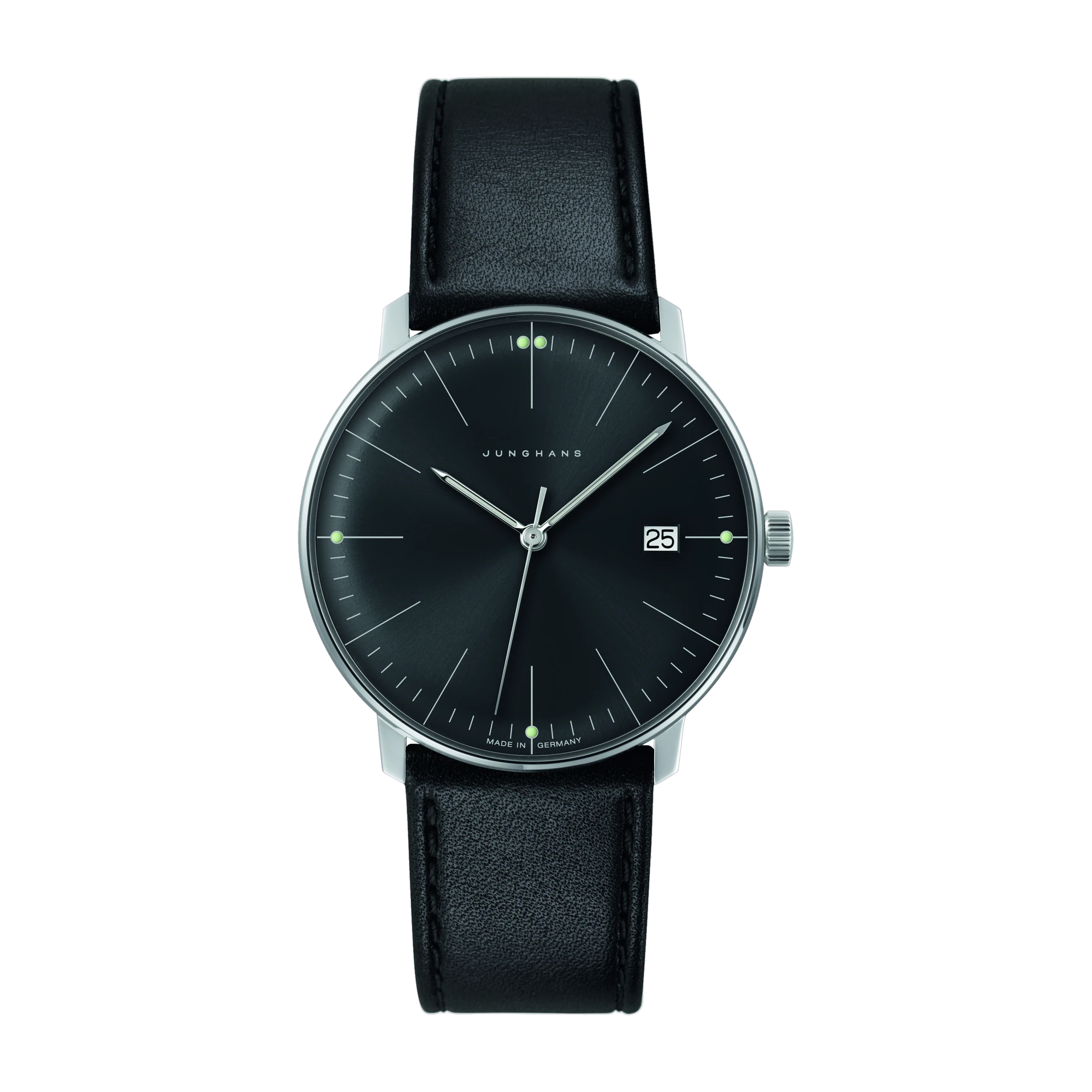 Junghans max bill Quarz Saphirglas Herrenuhr 041/4465.02