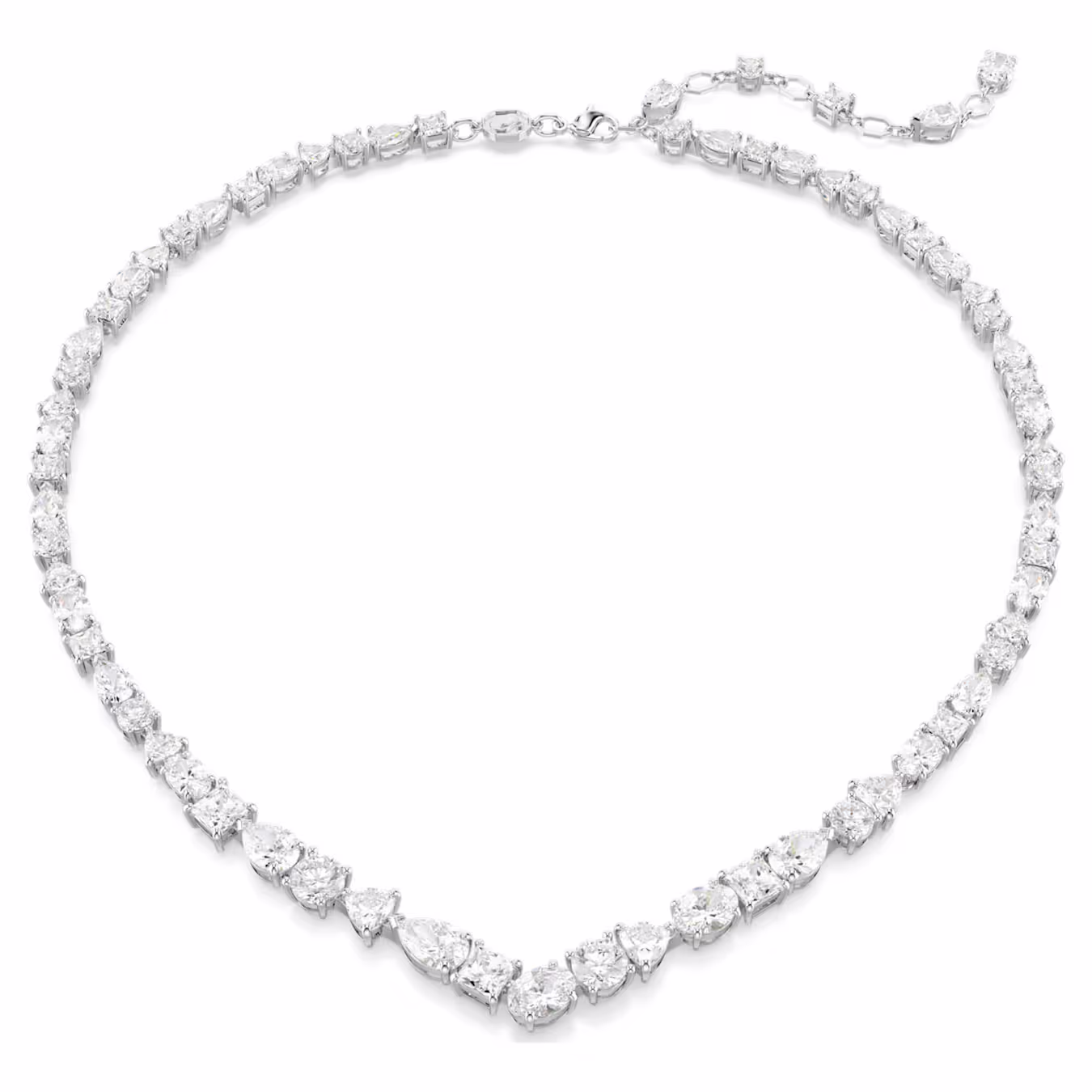 Swarovski  Mesmera Set Verschiedene Schliffe, Weiß, Rhodiniert