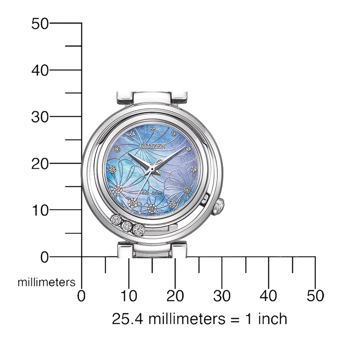 Citizen Eco Drive Damenuhr EM1110-81N