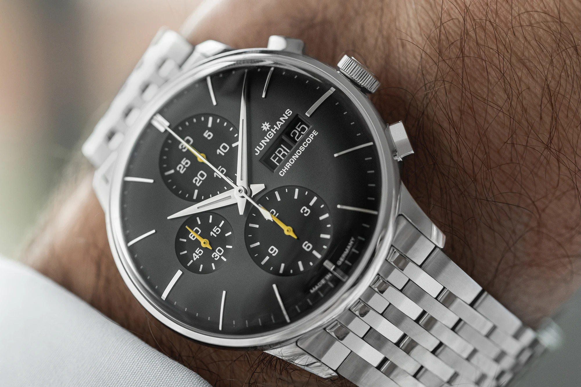 Junghans Meister Chronoscope Herrenuhr 27/4429.46