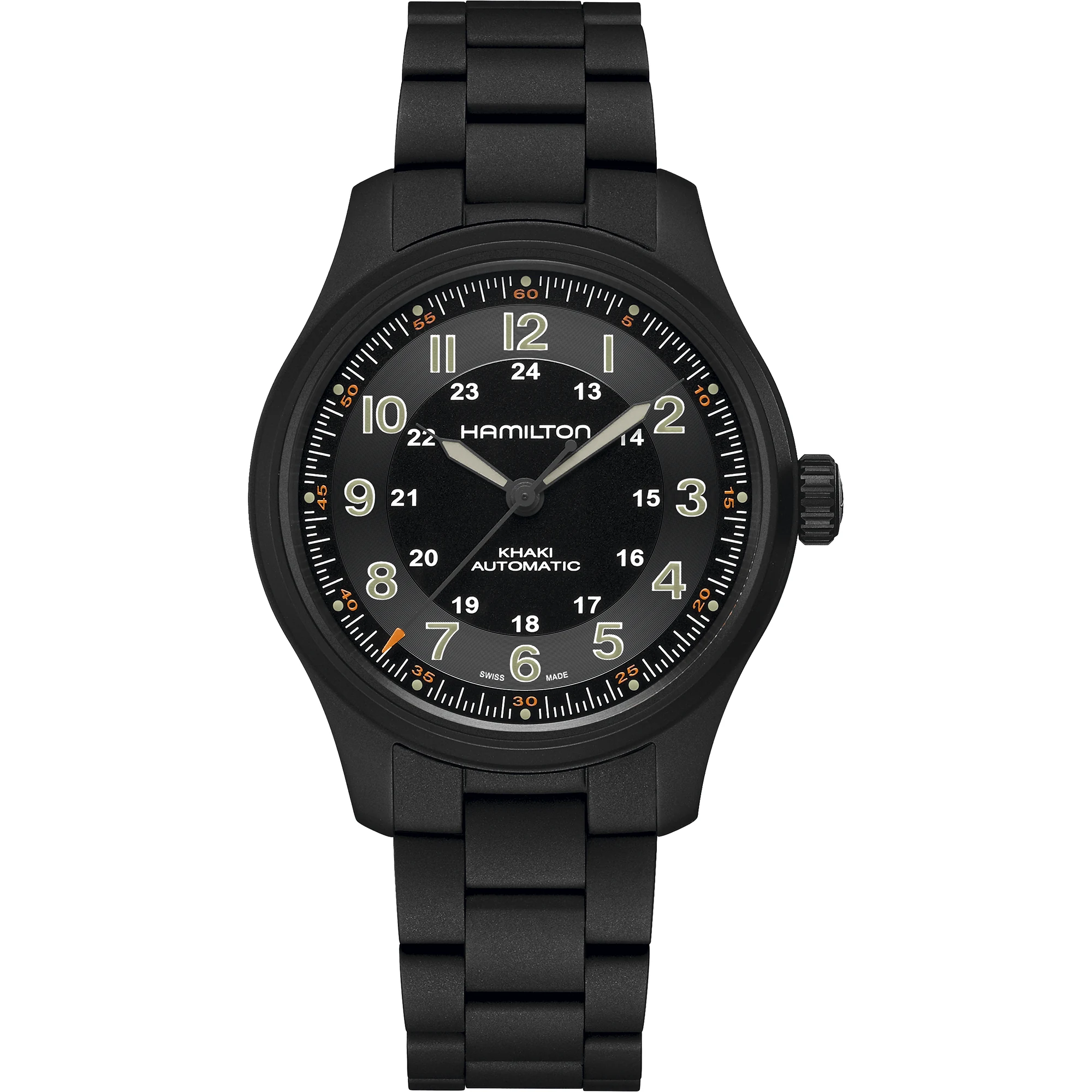 Hamilton Khaki Field Titanium Auto Herrenuhr H70665130
