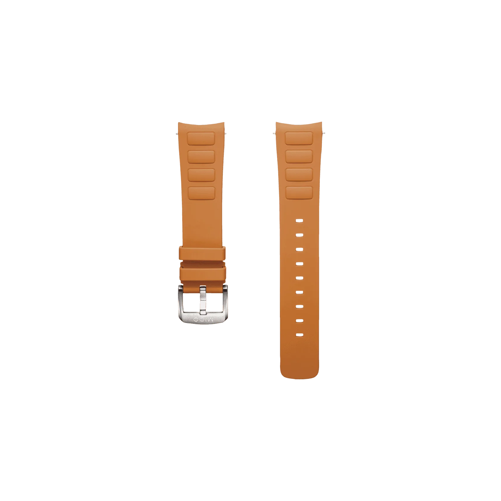 Mido TV Ersatzarmband Kautschuk Orange 22 mm M852018730