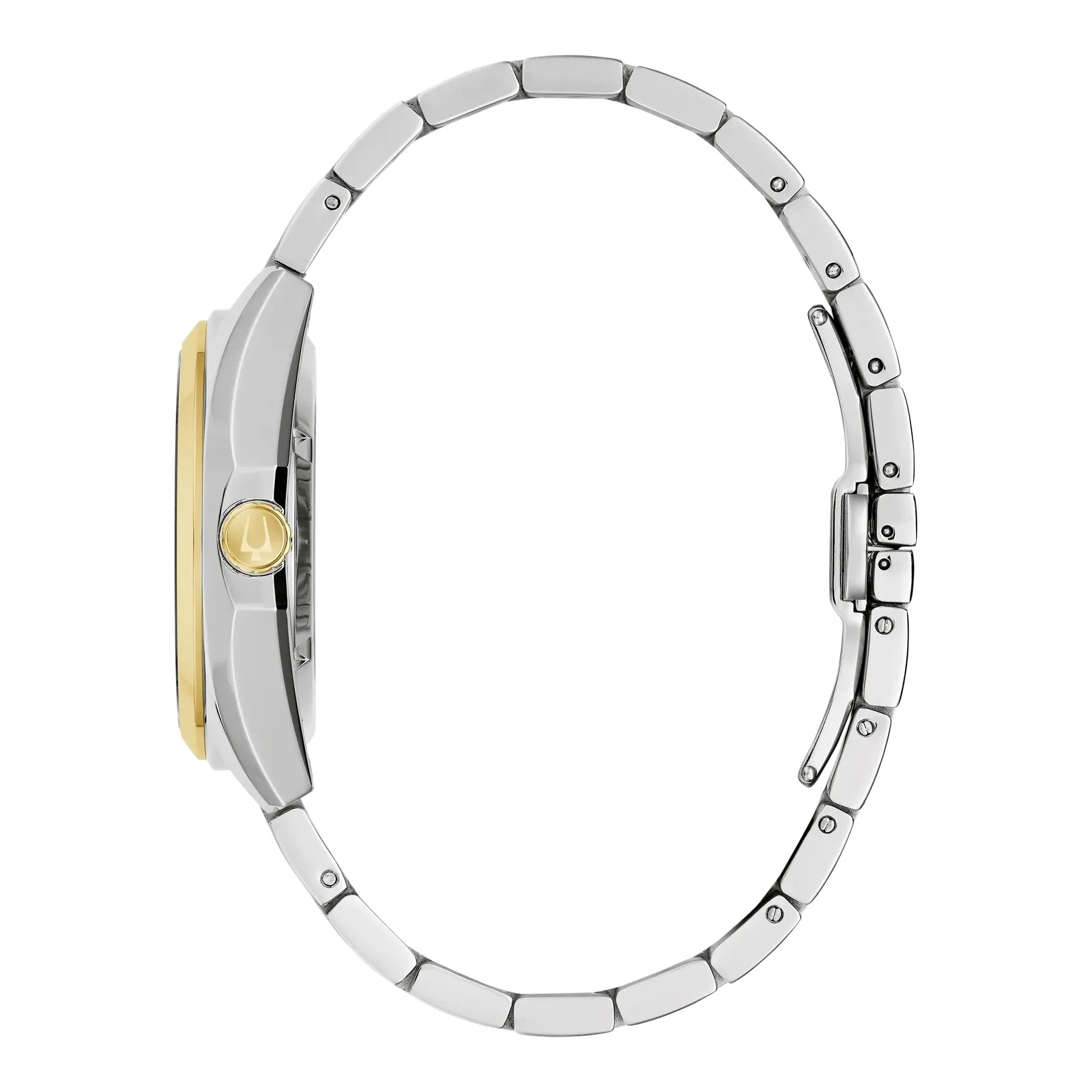 Bulova Surveyor Automatik offene Unruh bicolor grün Herrenuhr 98A338