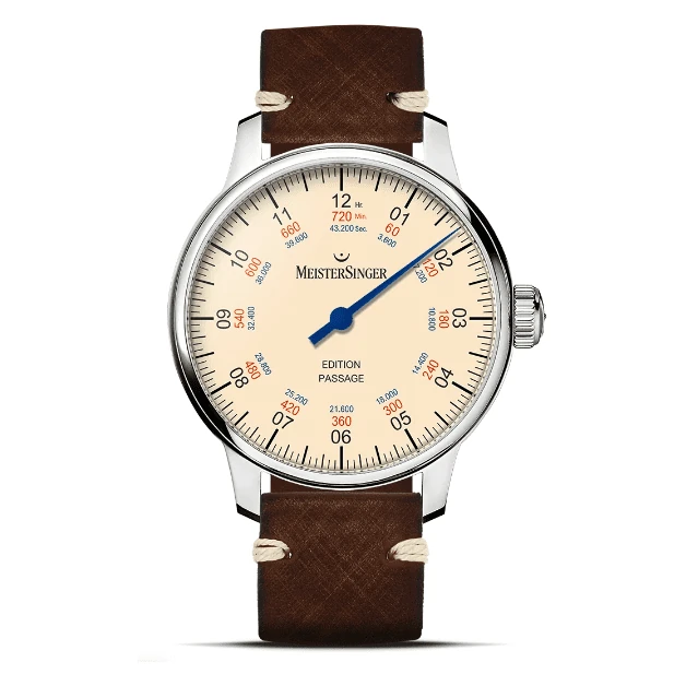 Meister Singer ED-PASSAGE Elfenbein Herrenuhr Limitiert auf 100 Stück