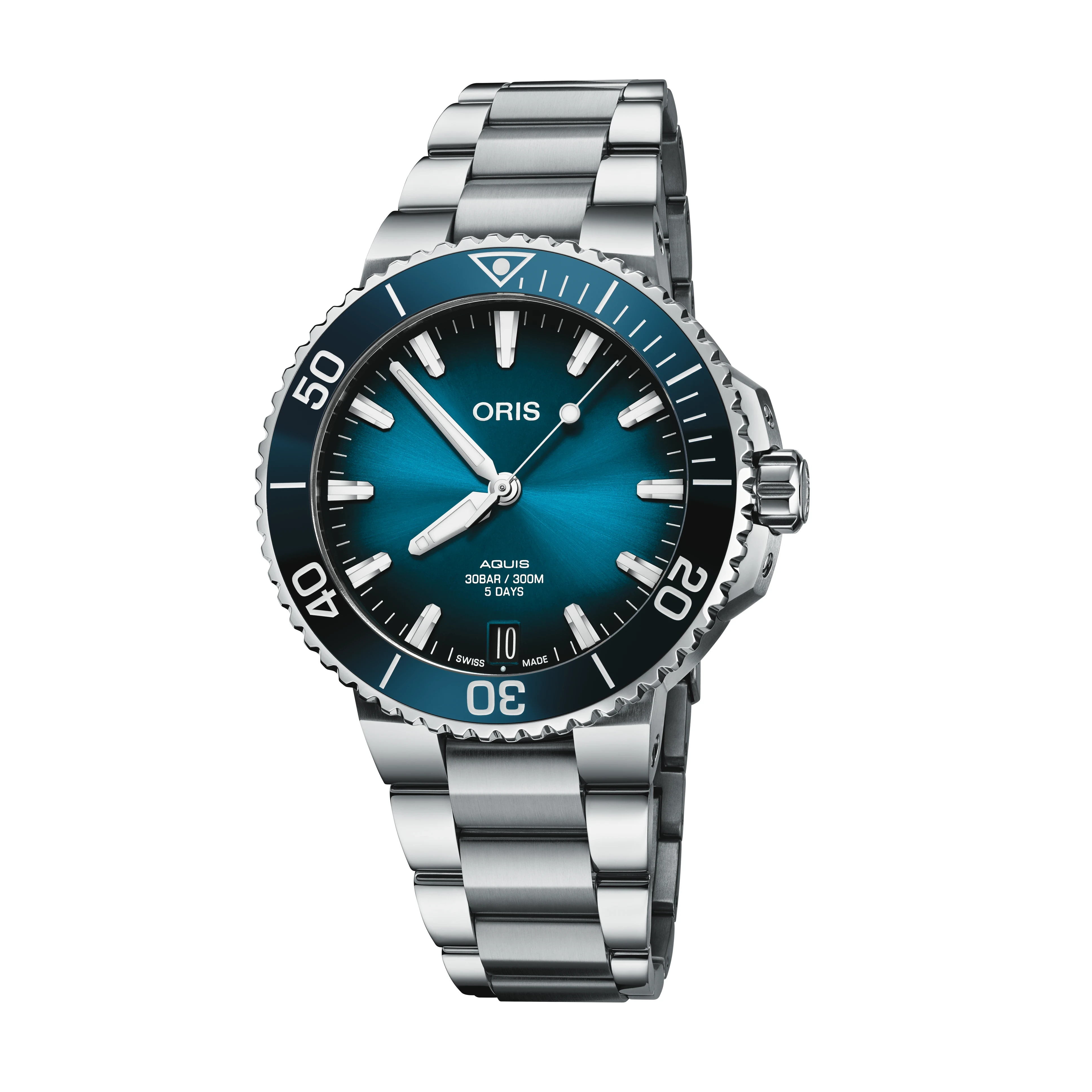 Oris Aquis Date Calibre 400 Automatik Herrenuhr , 01 400 7769 4135-07 8 22 09PEB