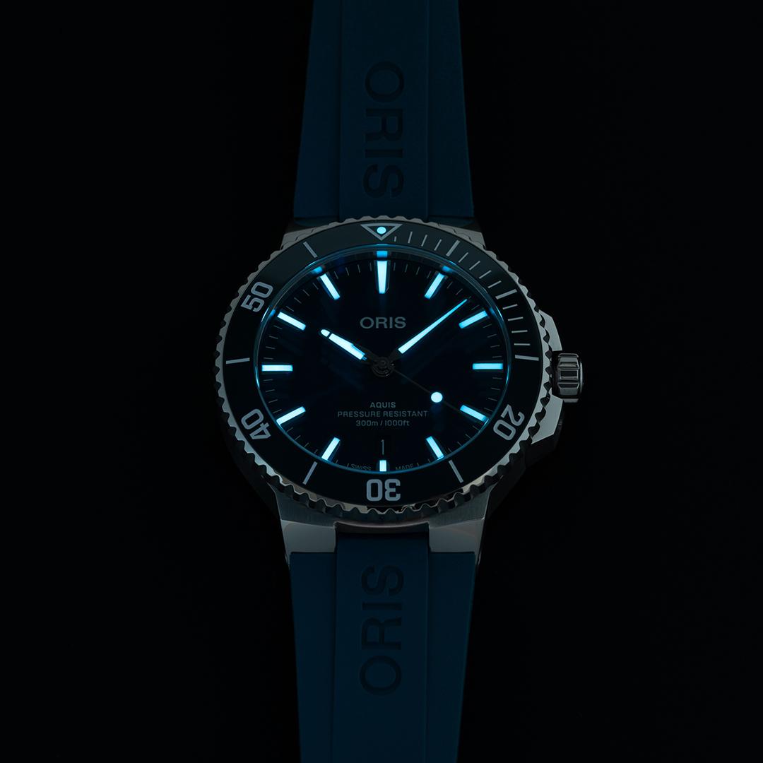 Oris Aquis Date Automatik Herrenuhr , 01 733 7787 4135-07 4 22 35FC