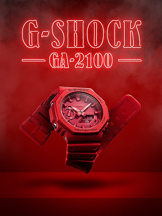 Casio G-Shock Herrenuhr GA-2100-4AER
