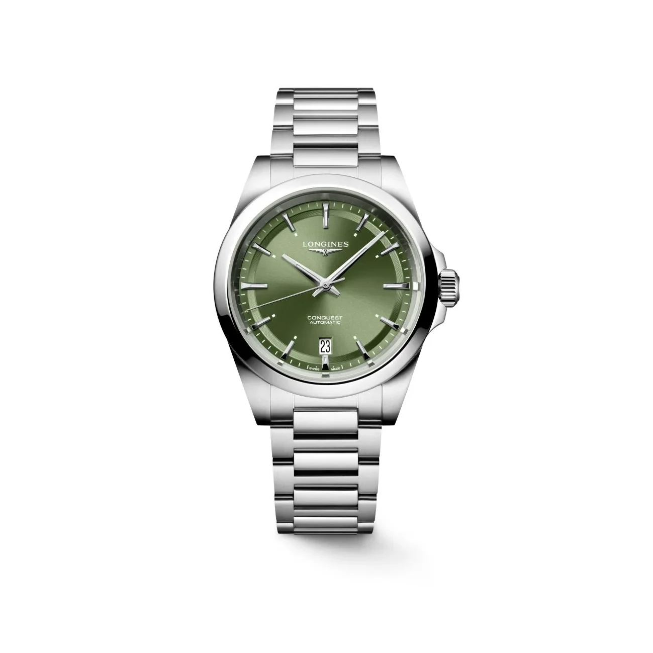 Longines Conquest grün 38mm Herrenuhr L3.720.4.02.6