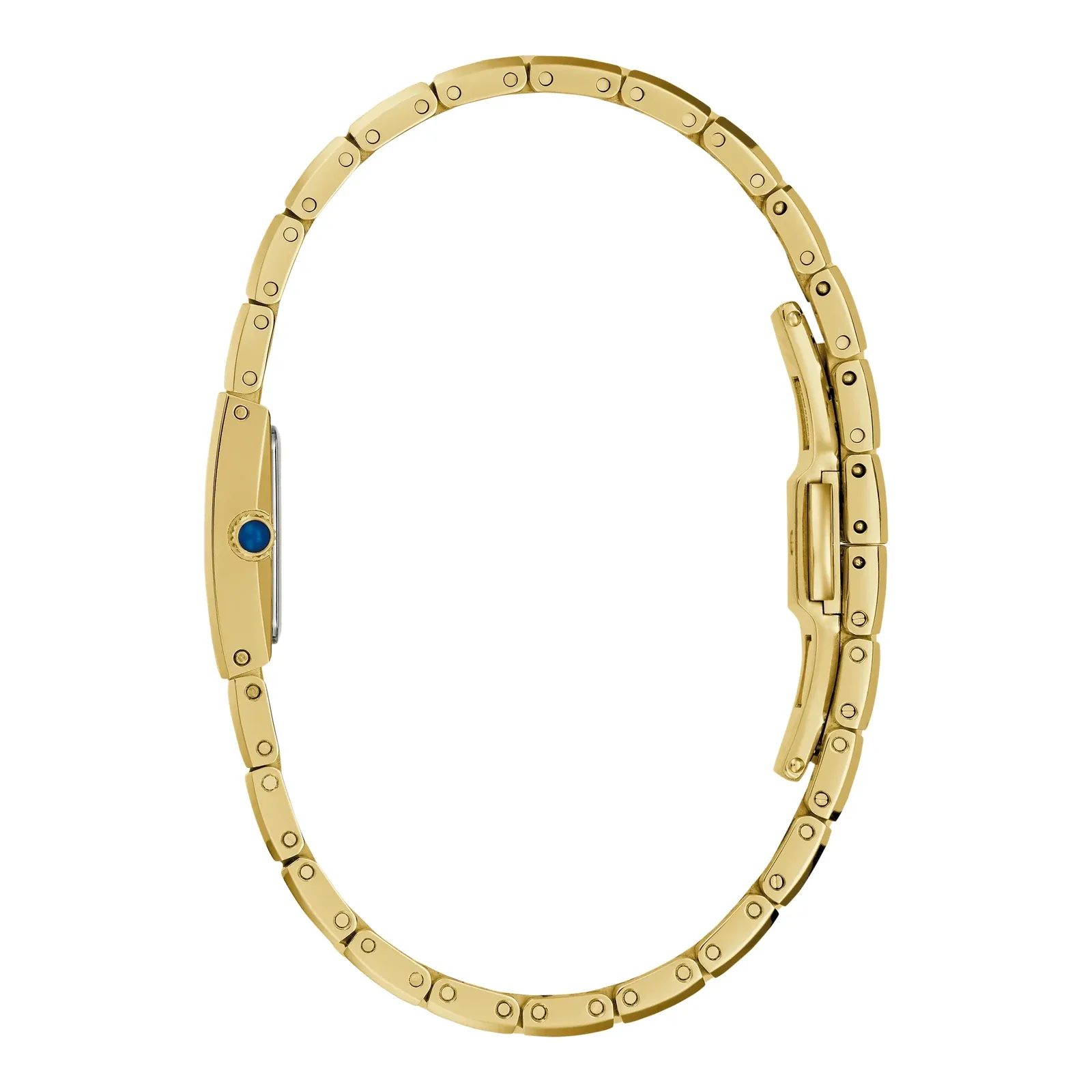 Bulova Marc Anthony Harmony Quarz goldfarben Perlmutt Damenuhr 97L200