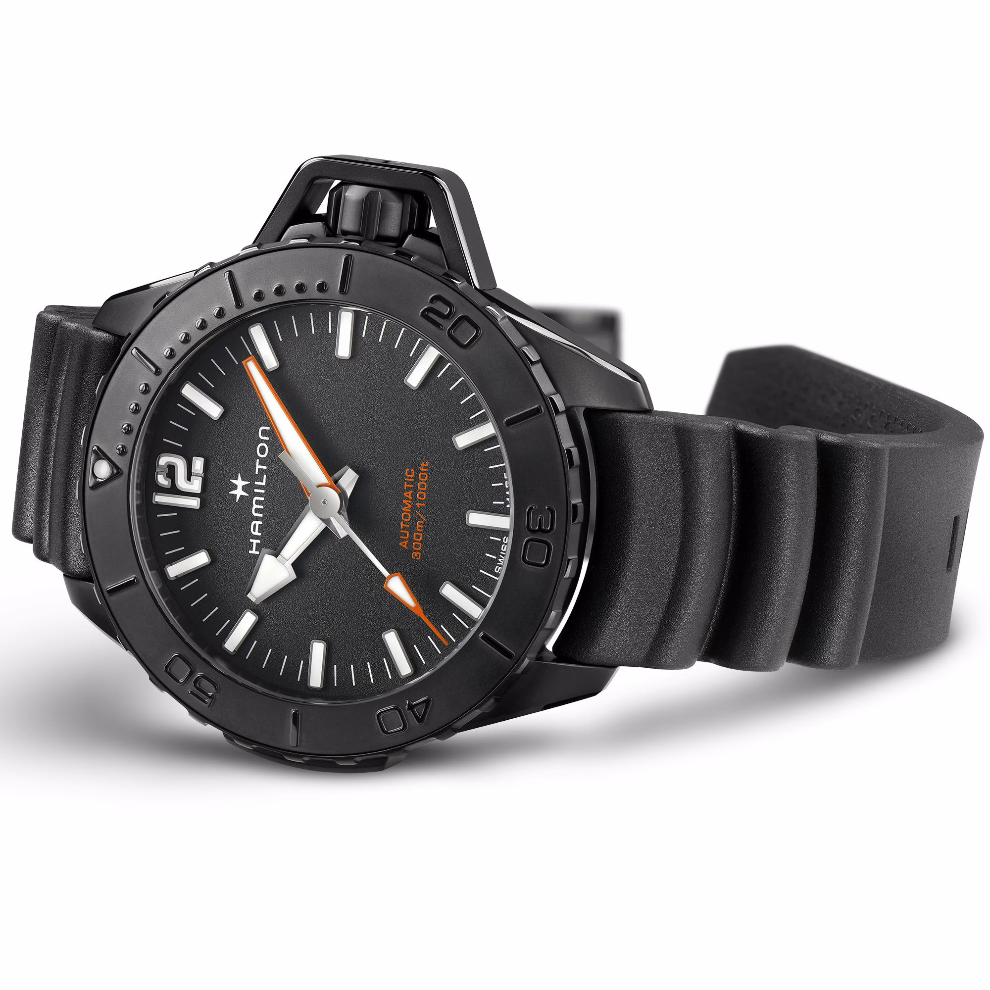 Hamilton KHAKI NAVY FROGMAN 46MM Herrenuhr H77855330