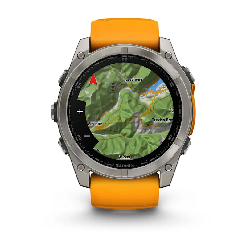 Garmin fēnix® 8 - 51 mm AMOLED Sapphire Graphit/Titanium Titan 010-02905-11