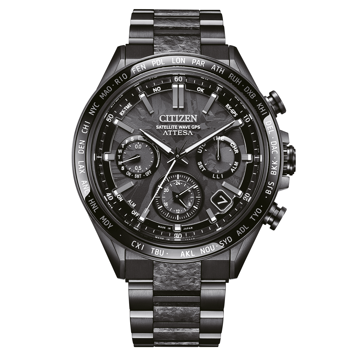 Citizen Attesa Satellite Wave GPS Herrenuhr CC4067-66E