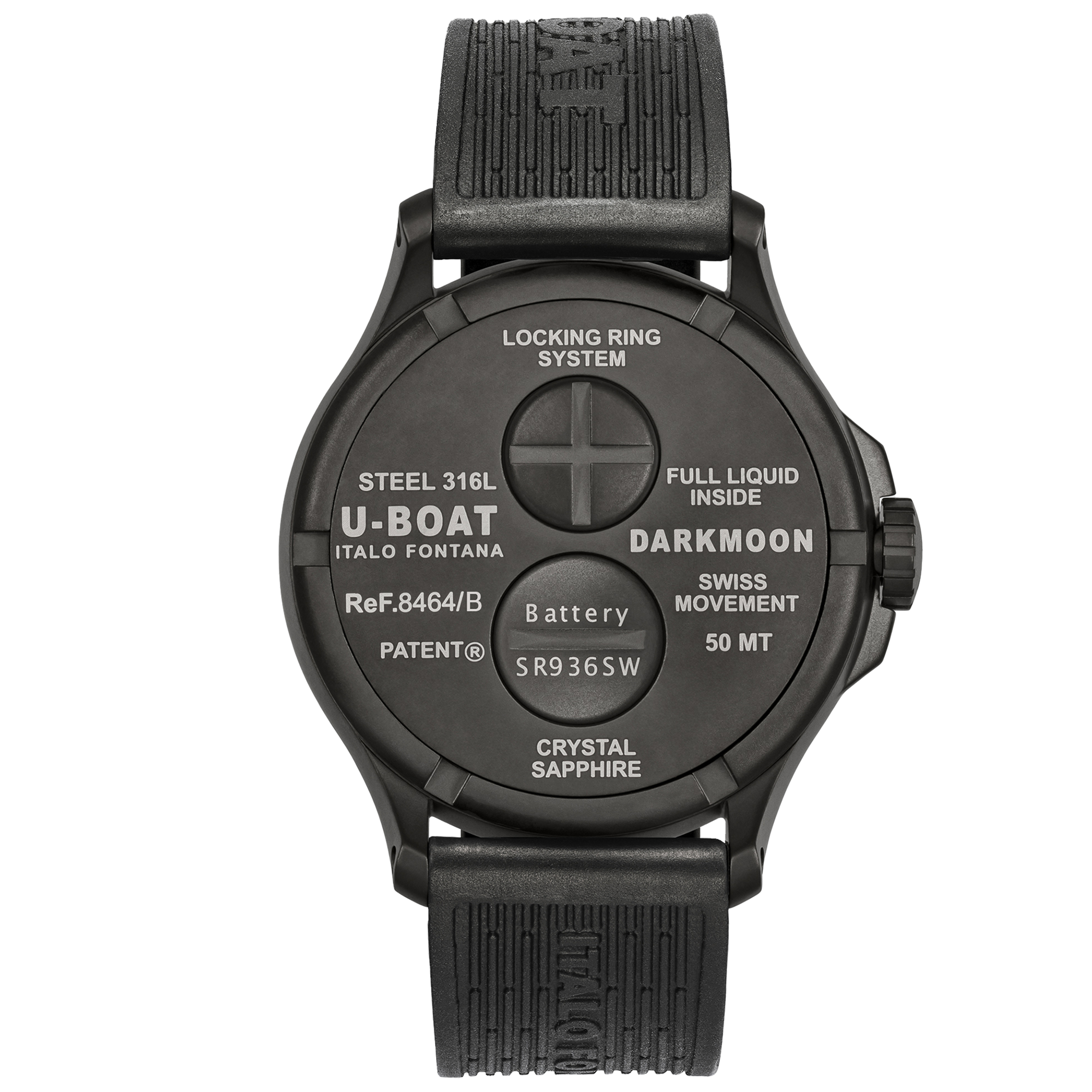 U-Boat Darkmoon 44mm Herrenuhr 8464/B