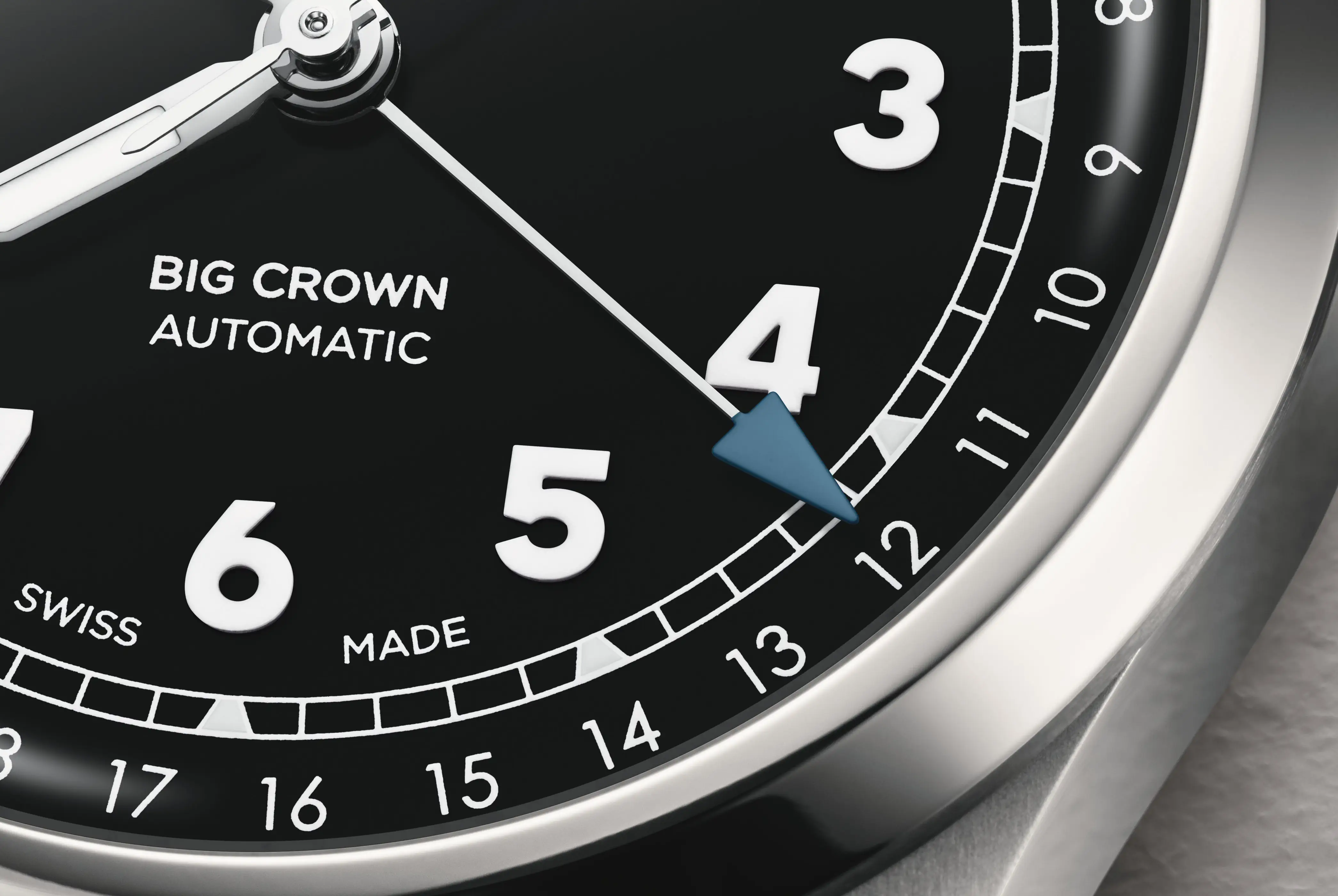 Oris Big Crown Pointer Date 40mm Edelstahl 38 Std  Schwarz Herrenuhr 01 754 7798 4064-07 8 20 06