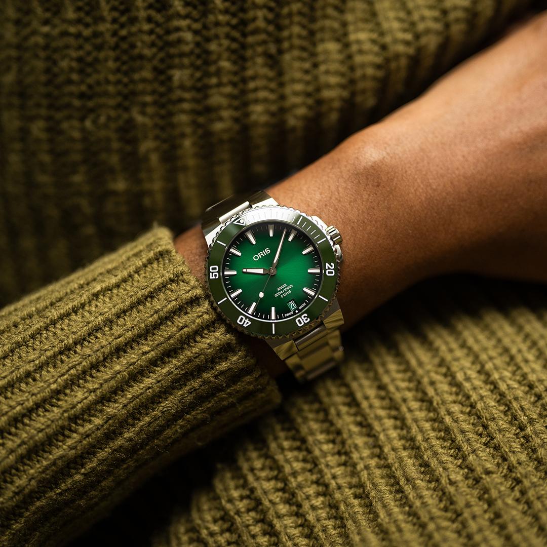Oris Herrenuhr Aquis 01 400 7790 4157-07 8 23 02PEB