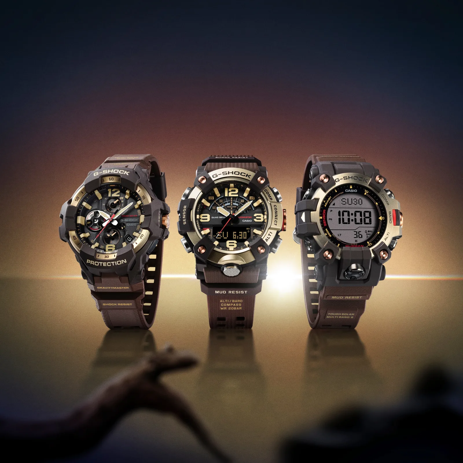 G-Shock MASTER OF G GRAVITYMASTER Herrenuhr GR-B300H-5AER