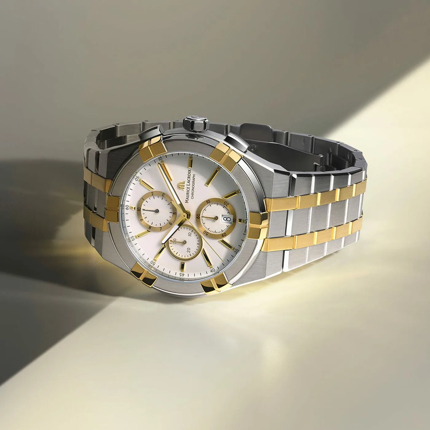 Maurice Lacroix Aikon Quartz Chronograph Duotone AI1118-PVY03-130-1