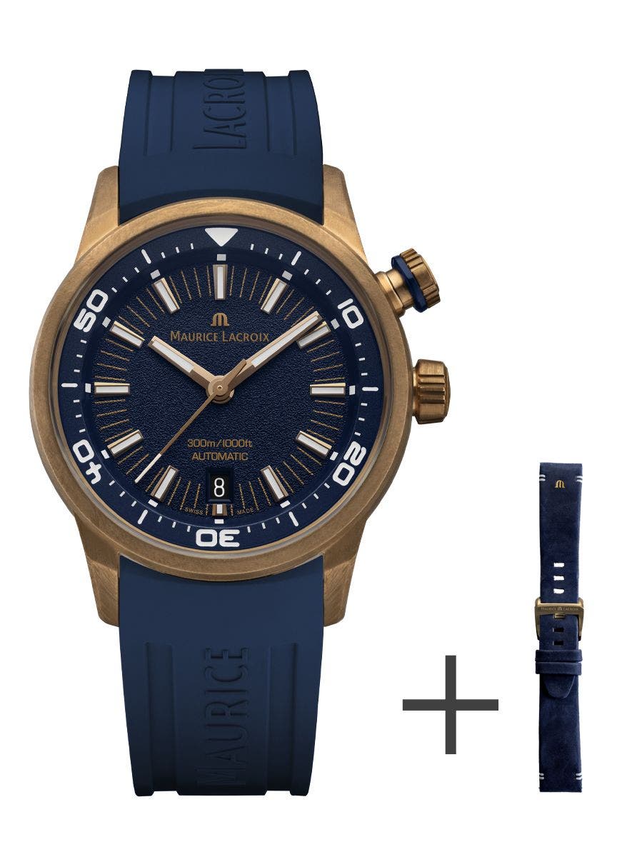 Maurice Lacroix Pontos S Diver Herrenuhr PT6248-BRZ0B-430-4