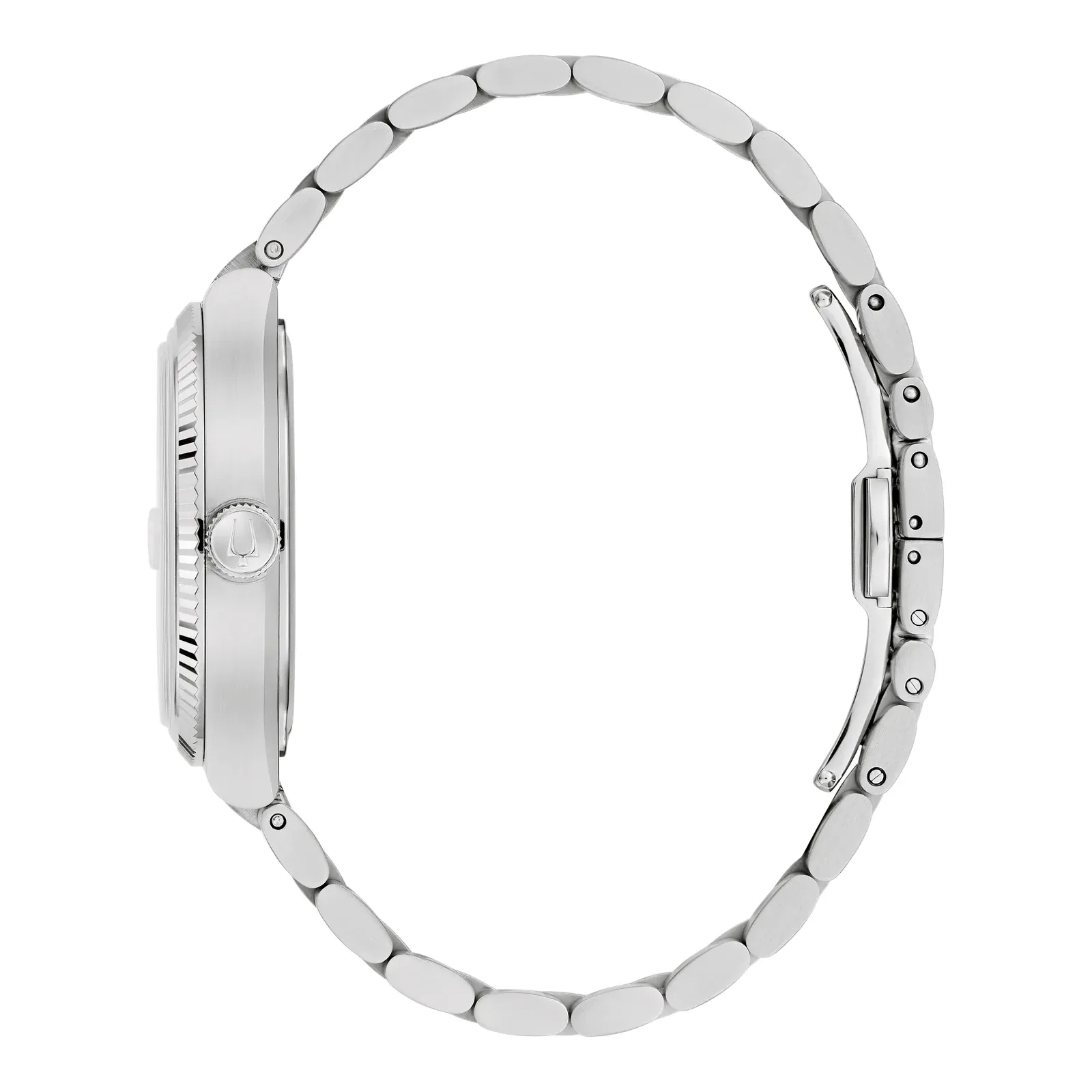 Bulova Super Seville Precisionist Edelstahl grün Herrenuhr 96B439