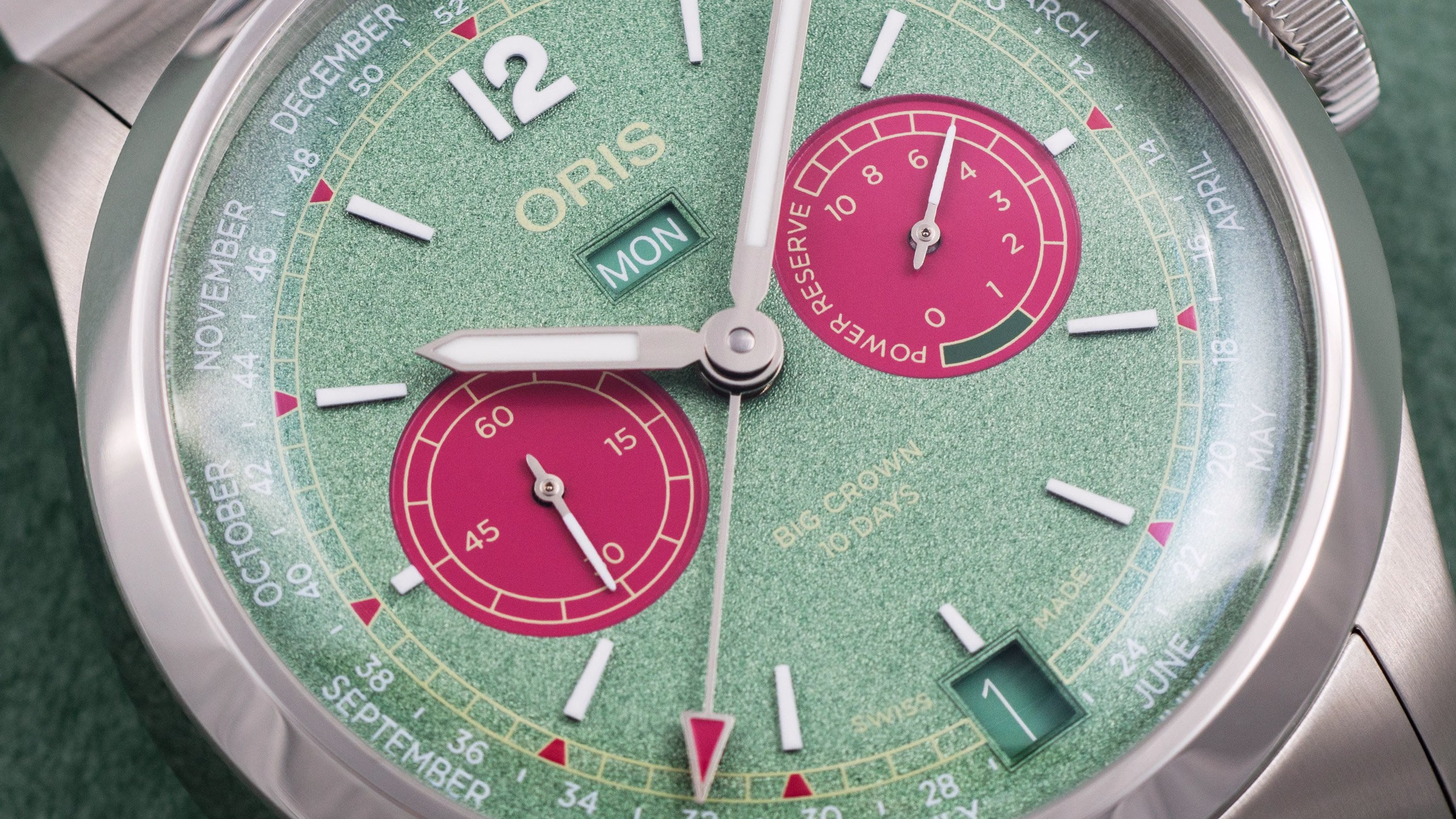 Oris Big Crown Calibre 113 43mm Automatik Lederarmband Herrenuhr 01 113 7800 4057-07 5 21 14FC