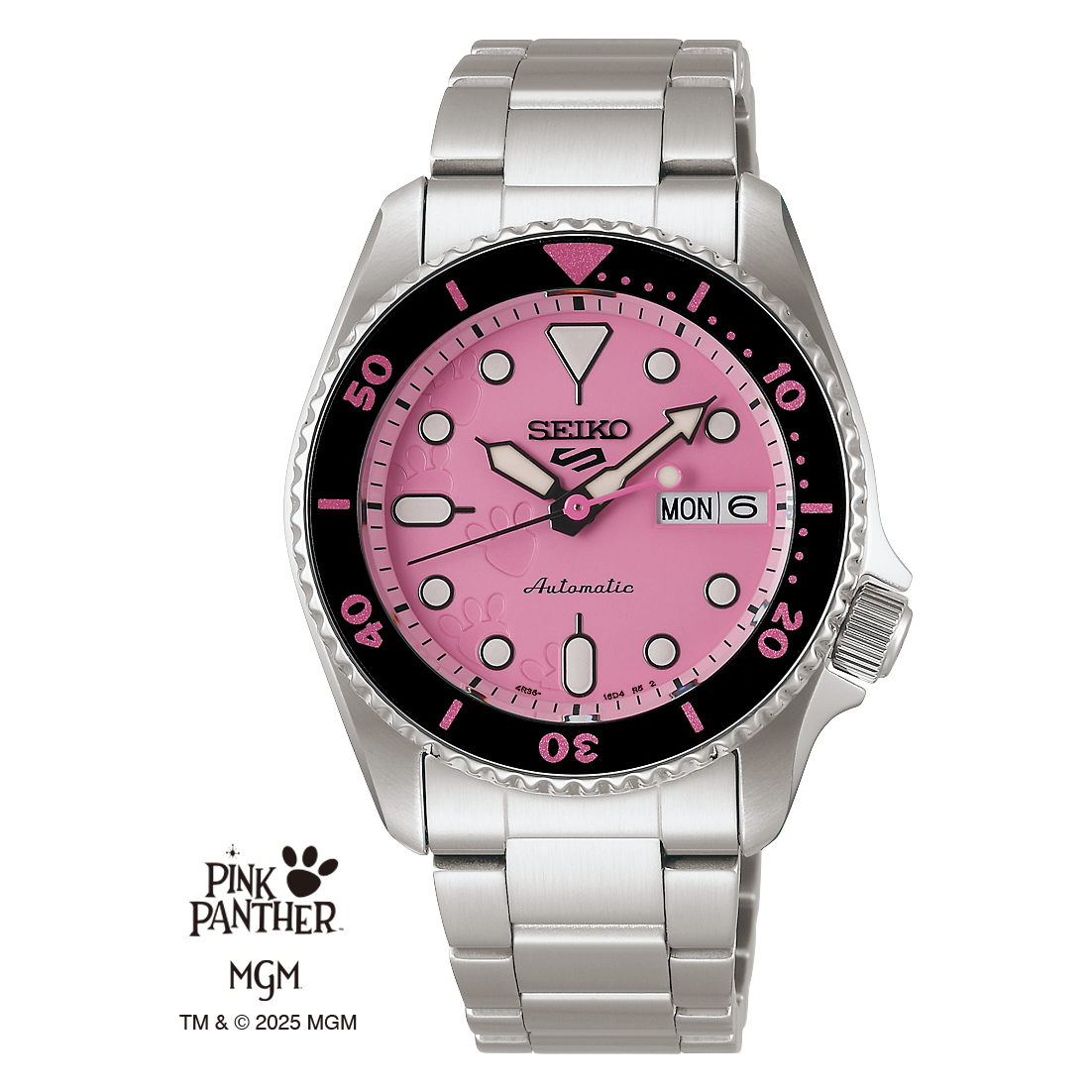 Seiko Seiko 5 Sports SKX Series Pink Panther Limited Edition Unisexuhr SRPM07K1