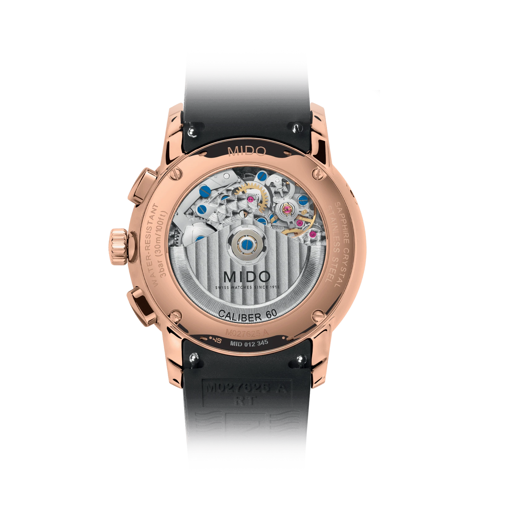 Mido  Baroncelli Chronograph Moonphase M027.625.37.061.00 Herrenuhr