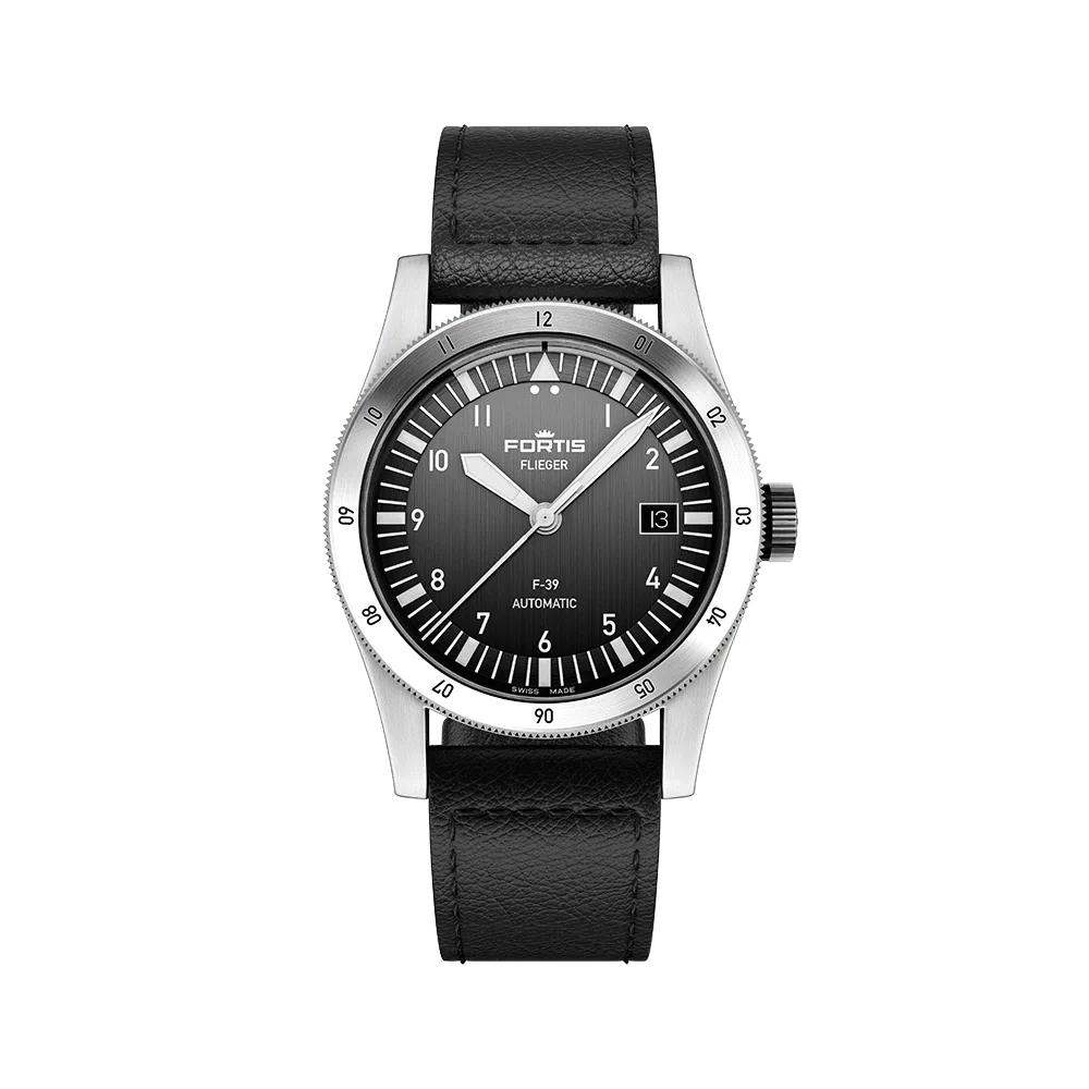 Fortis FLIEGER F-39 Automatic Black Herrenuhr F4220016