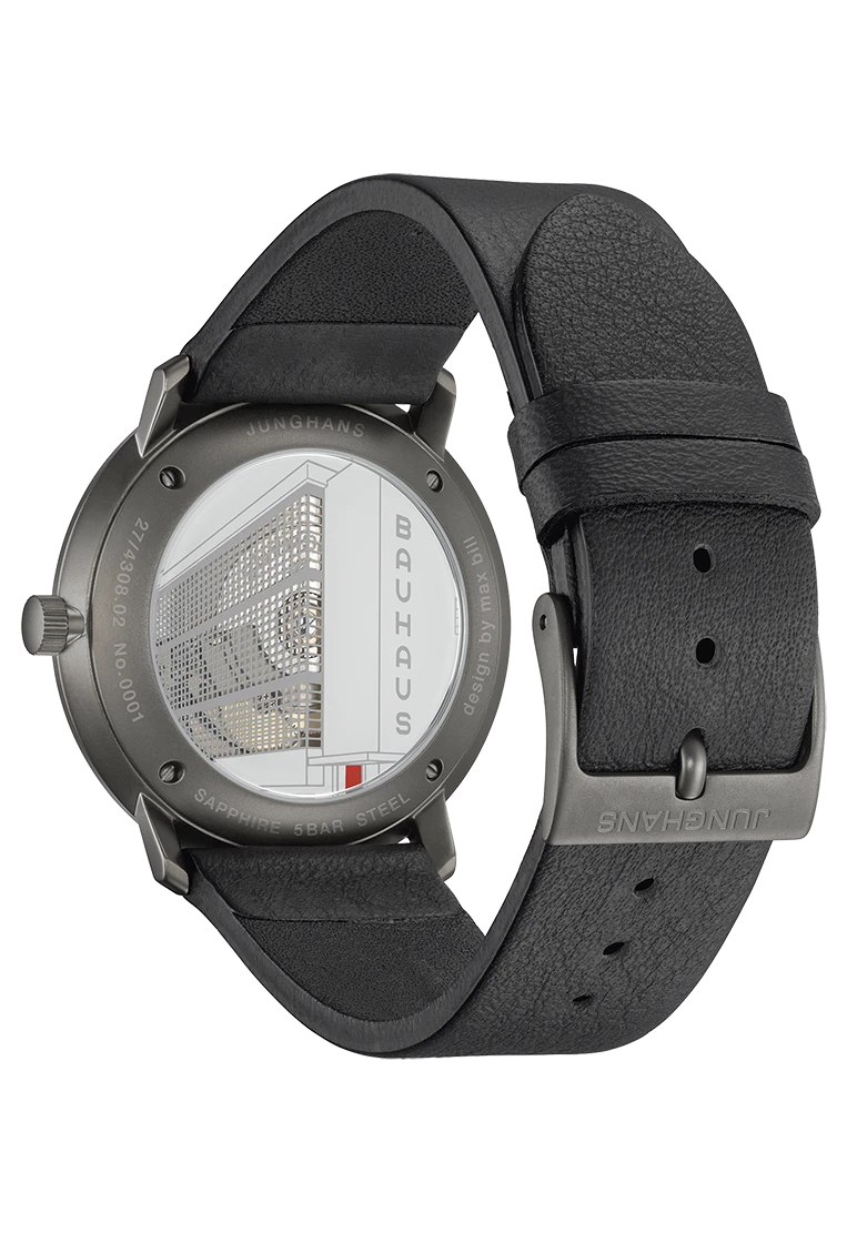 Junghans Max Bill Automatik Bauhaus Herrenuhr 027/4308.02