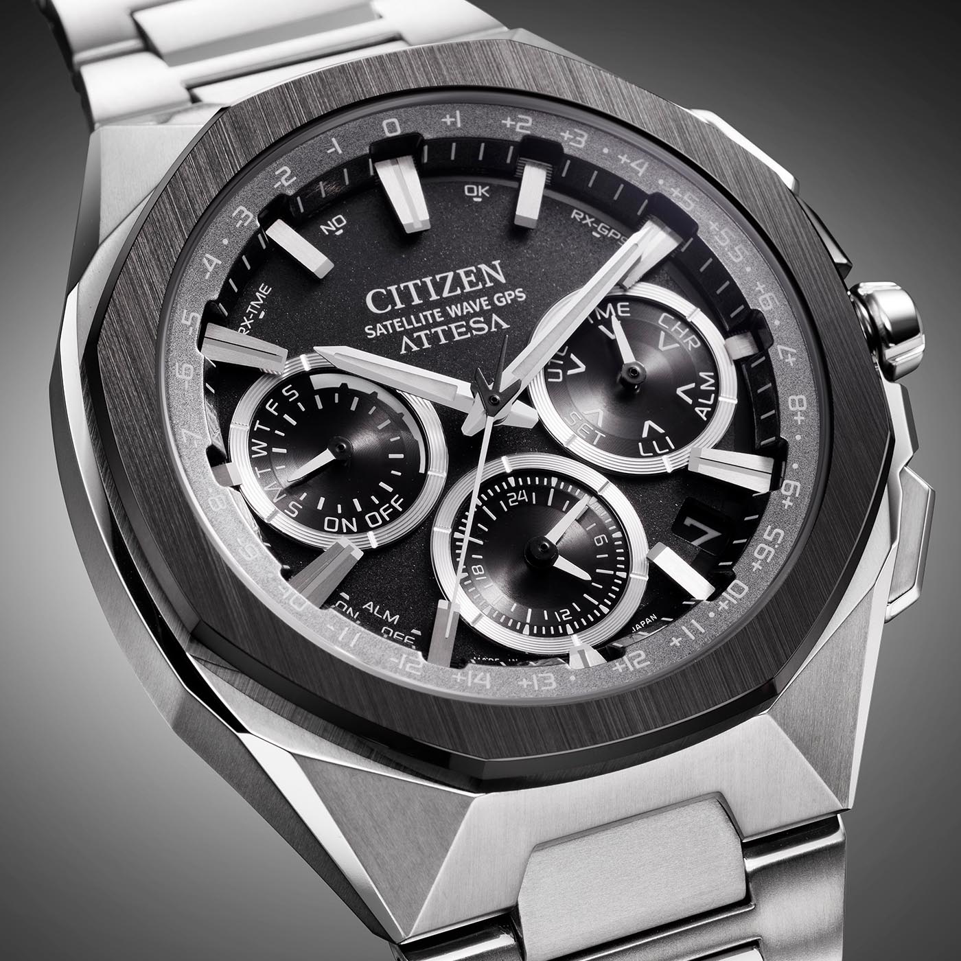 Citizen Attesa Satellite Wave GPS Herrenuhr CC4104-53E