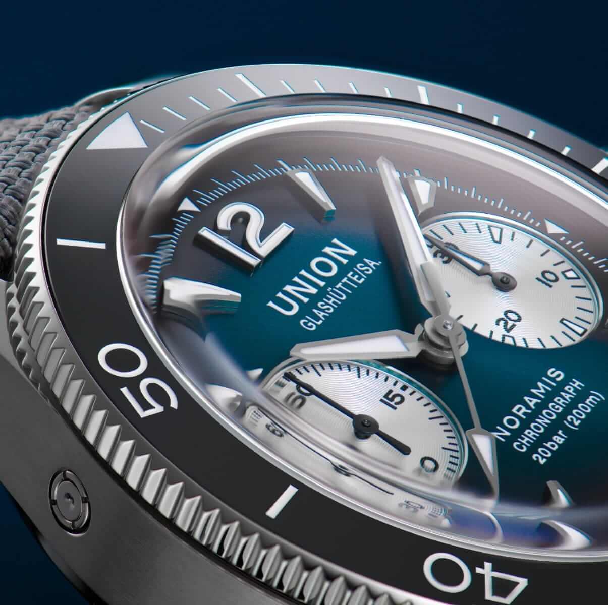 Union Glashütte Noramis Chronograph Sport Herrenuhr D012.927.18.097.00