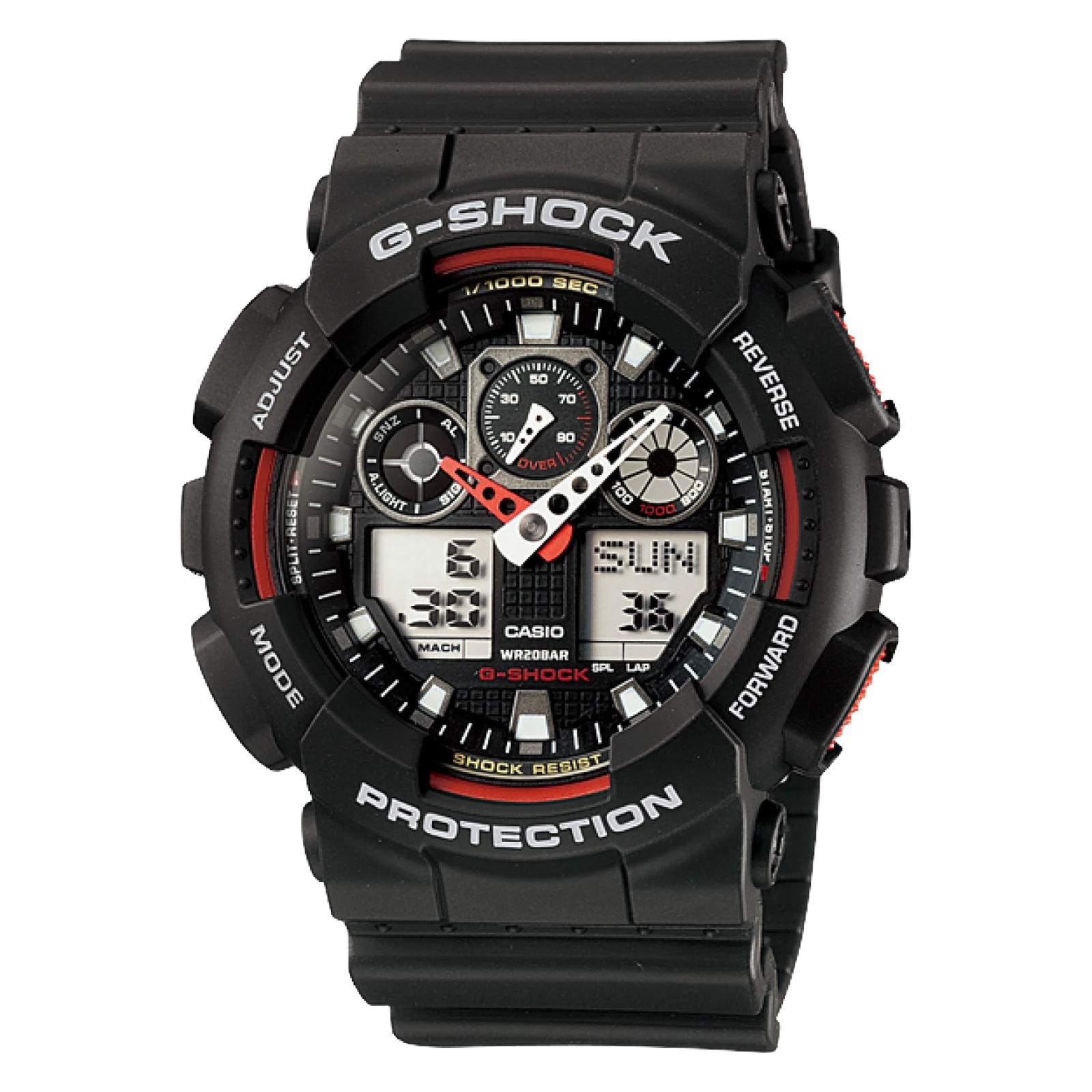 Casio G-Shock Classic Herrenuhr GA-100-1A4ER