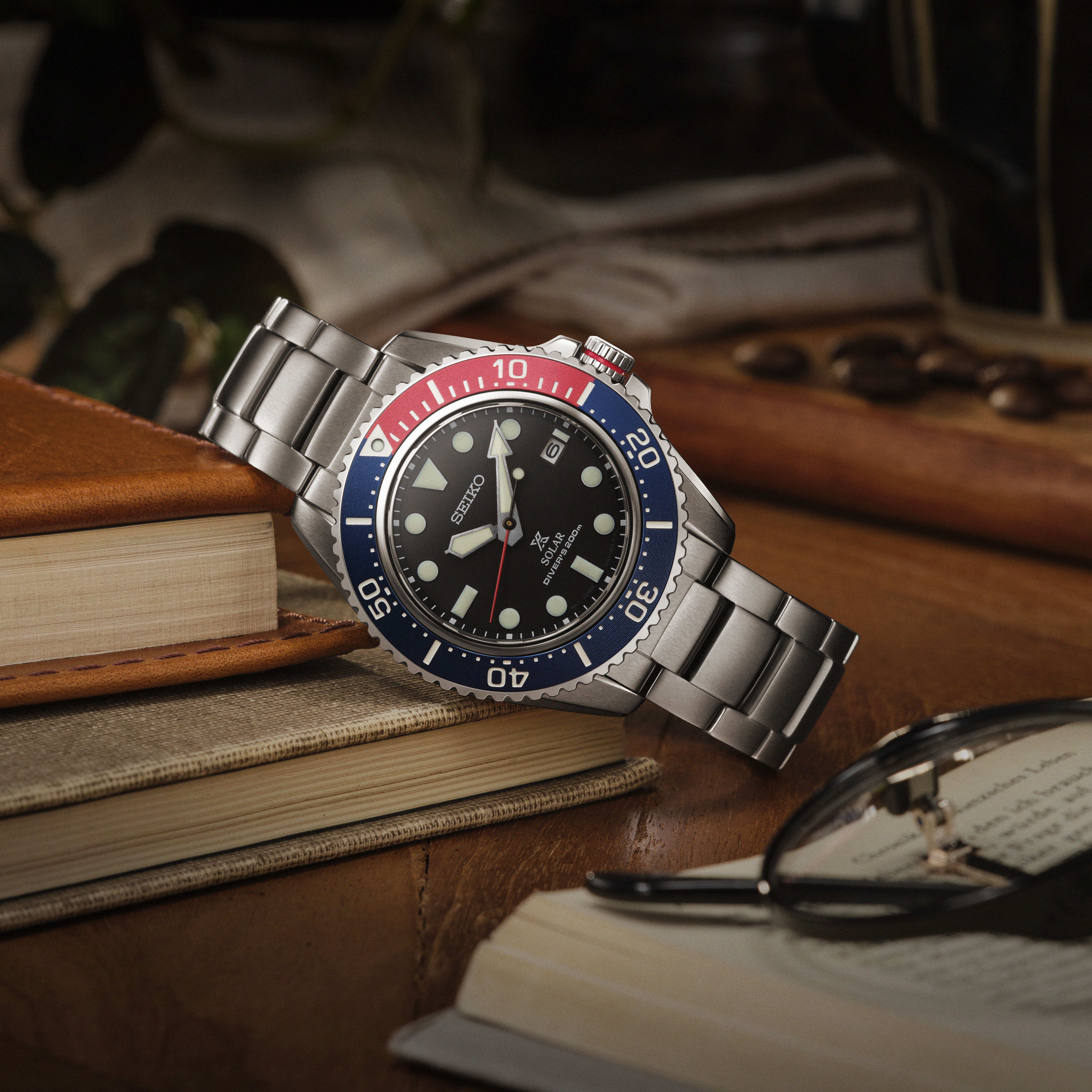 Seiko Prospex Sea Solar Divers Herrenuhr SNE591P1