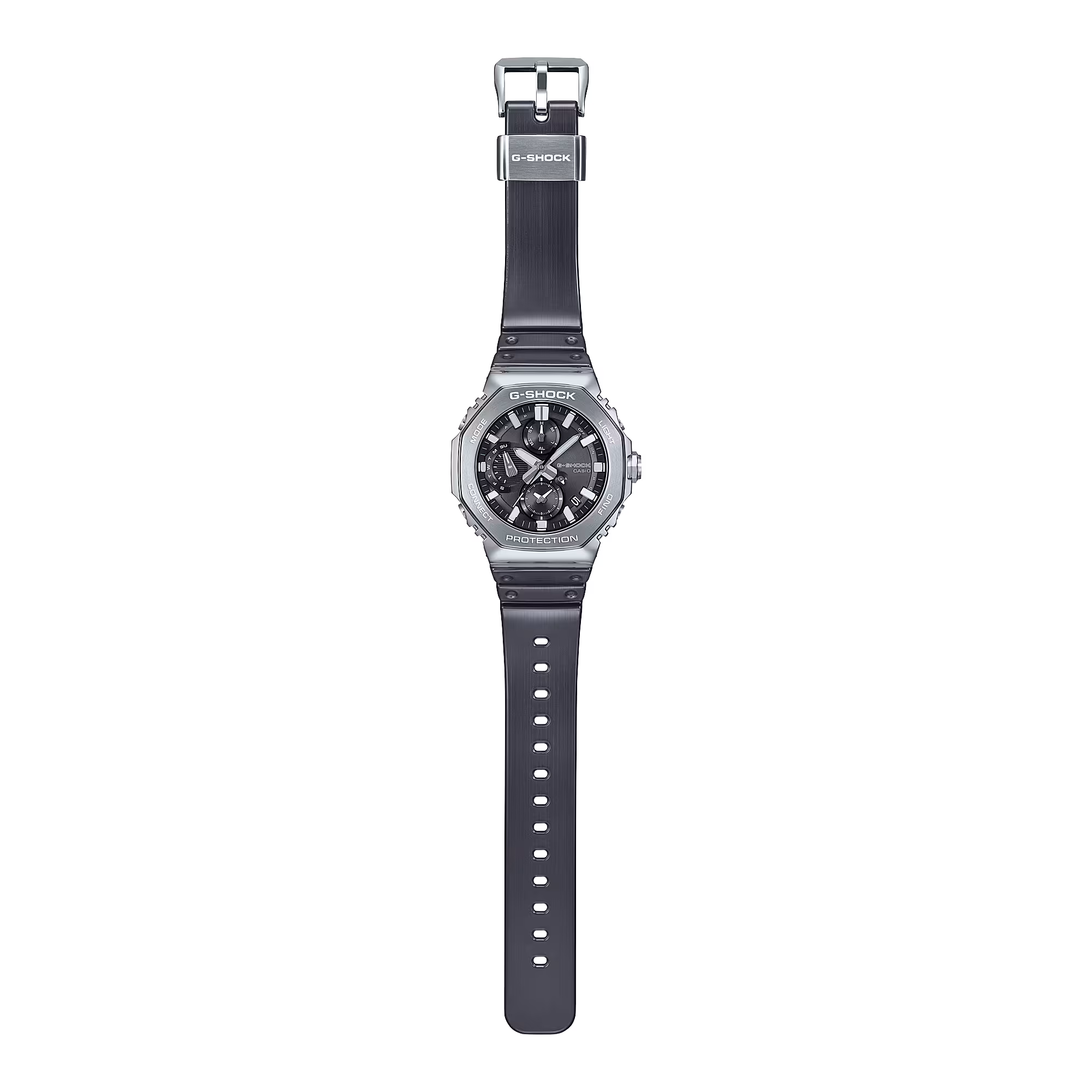 G-Shock G-Steel Protection Classic, Solar, Silikonband, 46mm Herrenuhr GMC-B2100Y-1AER