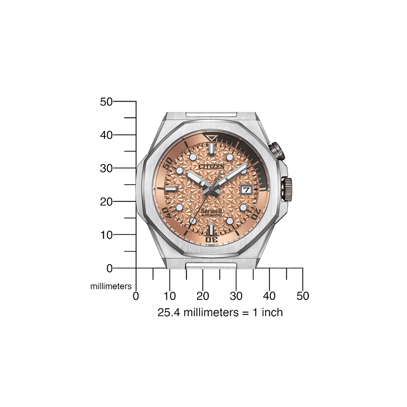 Citizen Series 8 Automatik Herrenuhr NB6066-51W