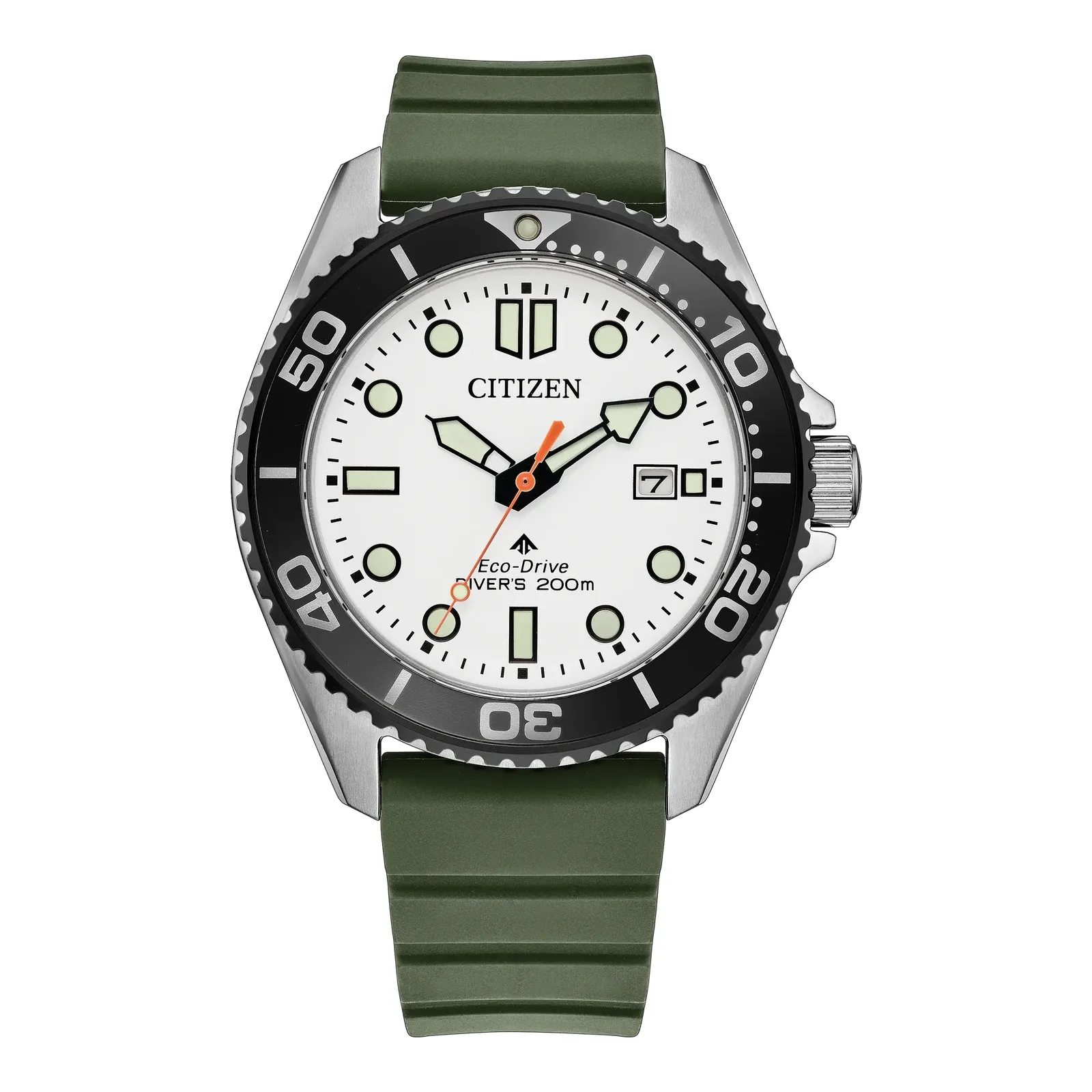 Citizen Promaster Dive Eco-Drive Taucheruhr weiß Herrenuhr BN0265-00A