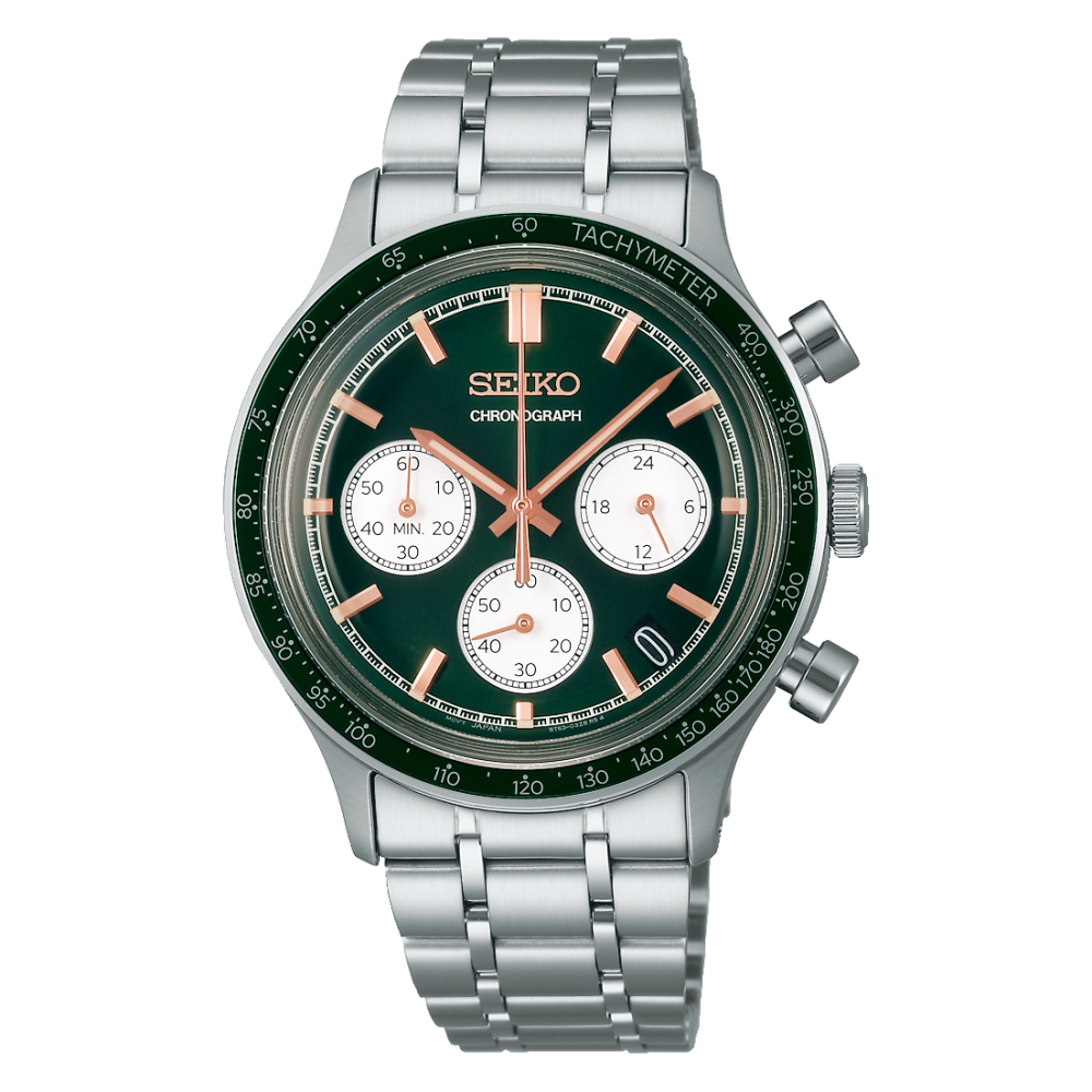 Seiko Quarz Chronograph Herrenuhr SSB481P1