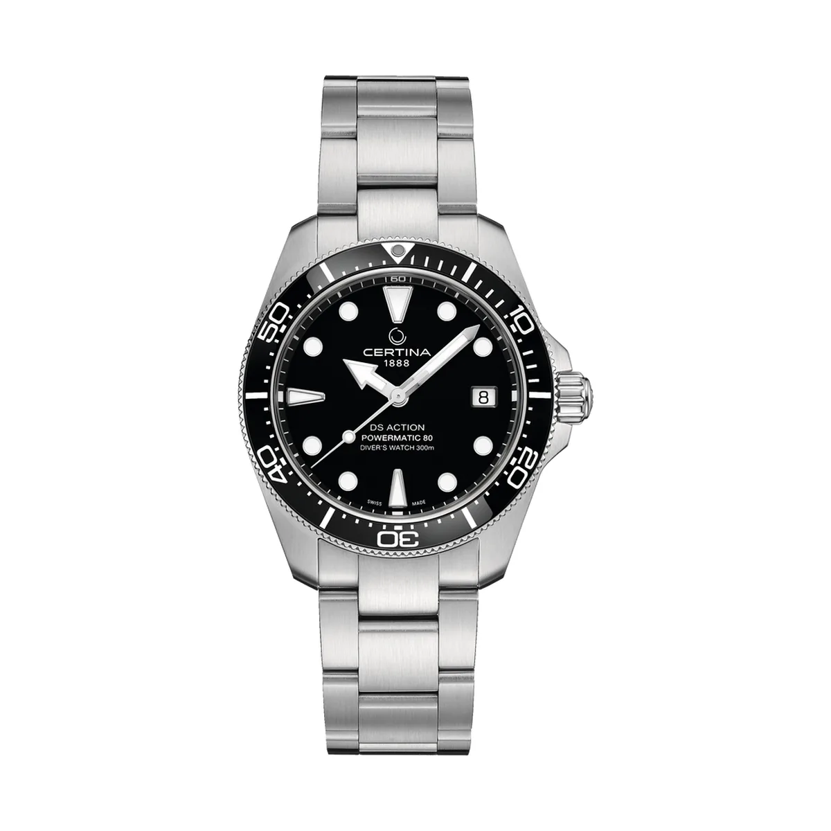 Certina DS Action Diver 38mm Powermatic 80 Herrenuhr C048.807.11.051.00