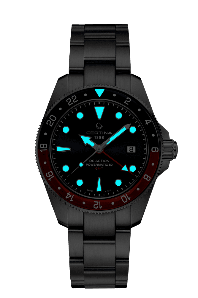 Certina DS Action GMT Powermatic 80 Herrenuhr C032.929.11.041.00