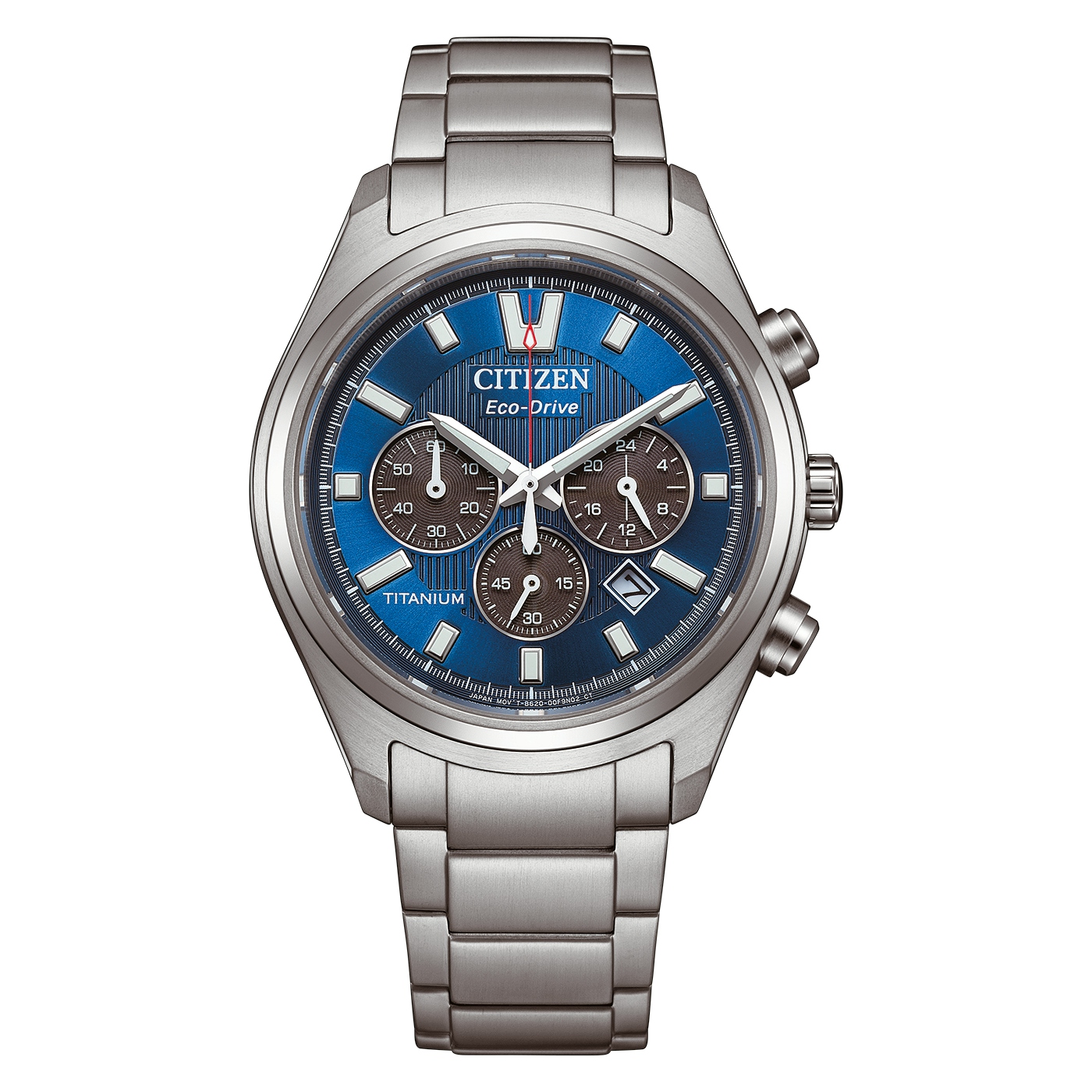 Citizen Super Titanium ™ Eco-Drive blau ø 40mm Herrenuhr CA4750-51L